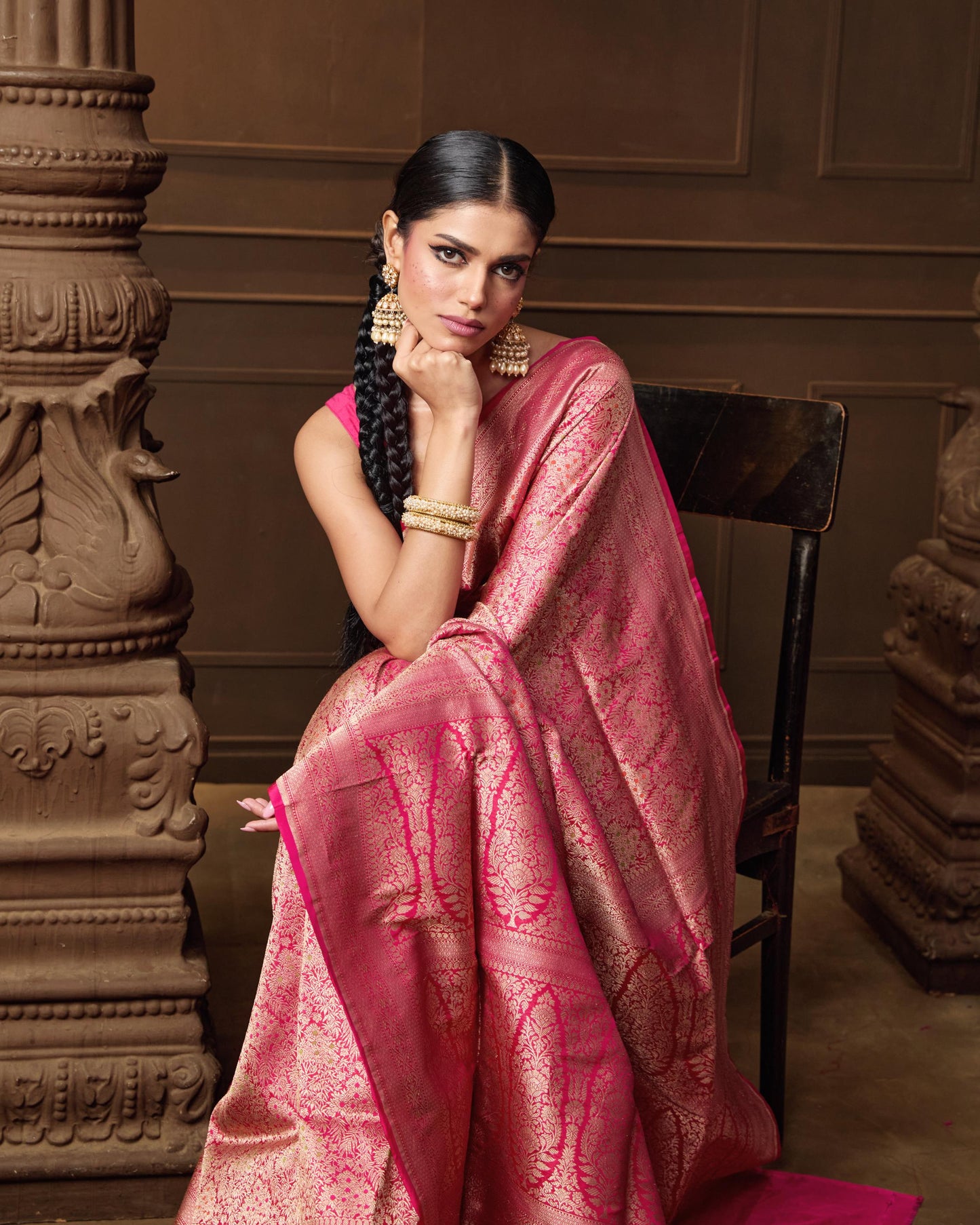 PINK SAREE