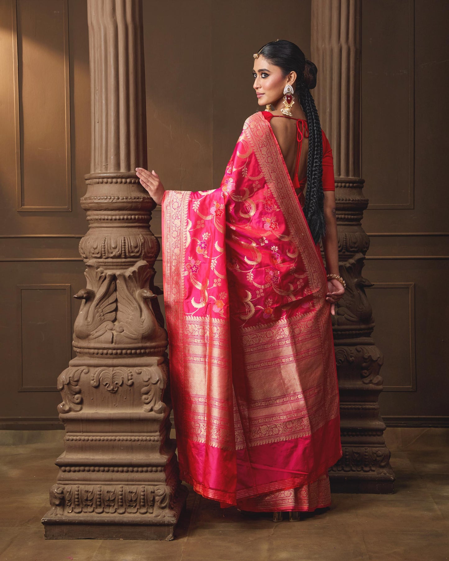 PINK SAREE