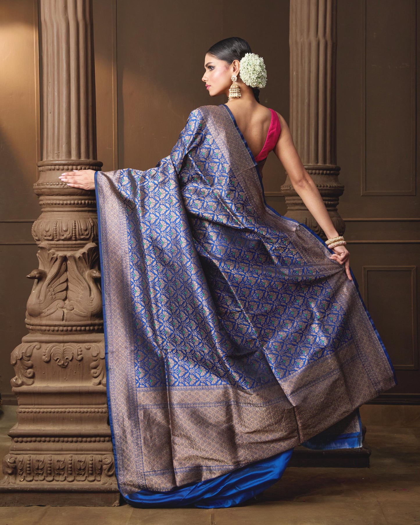 BLUE SAREE