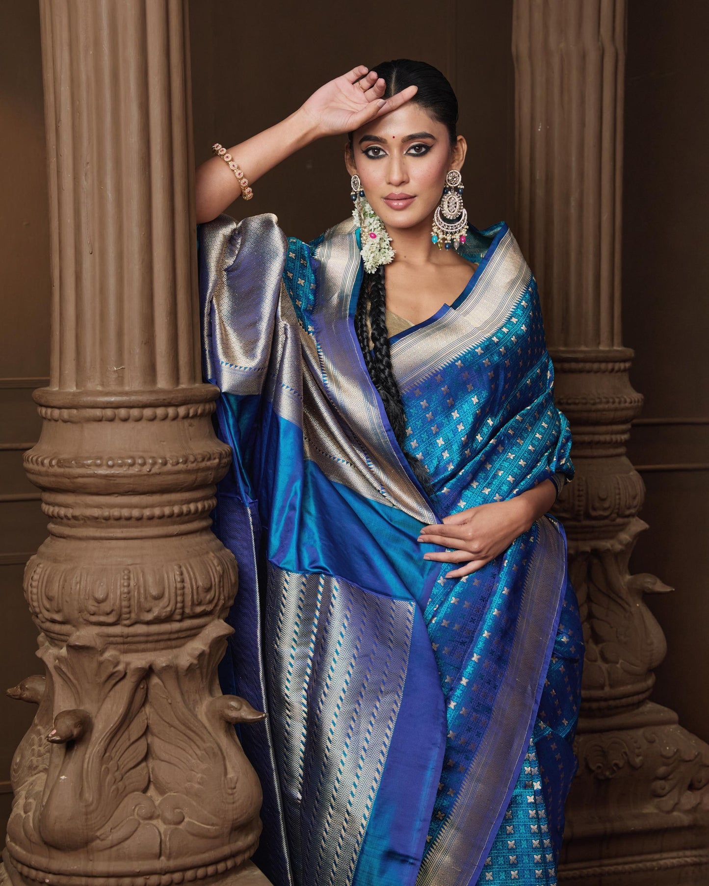BLUE SAREE