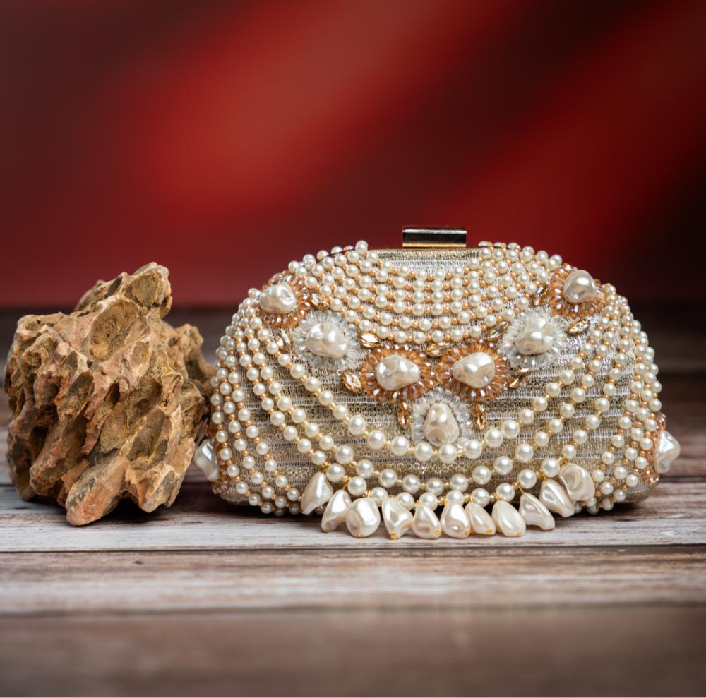 PEARL ADORN KASSE GOLD