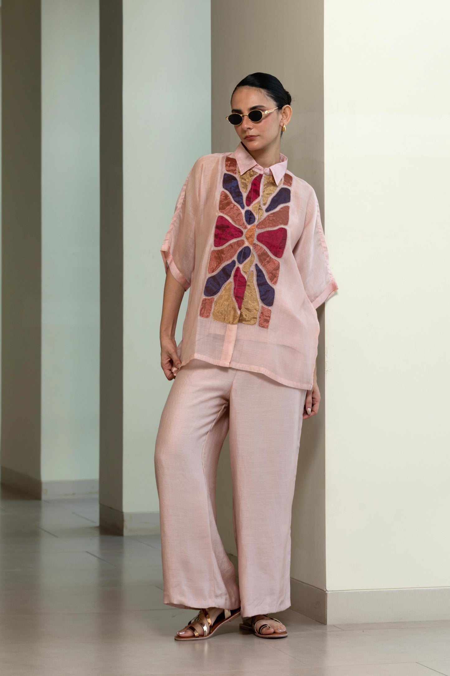 PINK FULL PATCH SHIRT ONLY