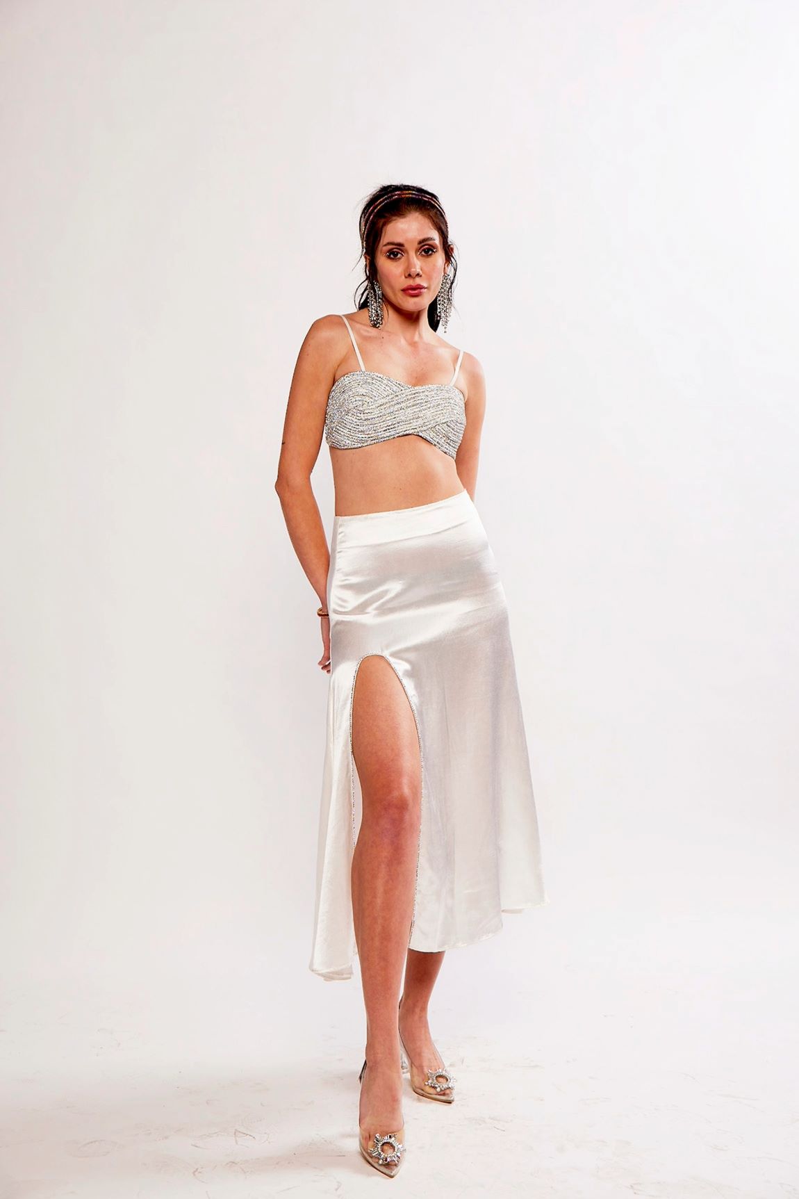 ELLIANA RHHINESTONE EMBELLISHED BRALETE