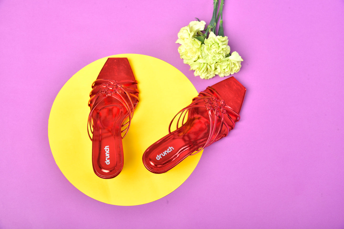 SANGRIA HEELS - RED