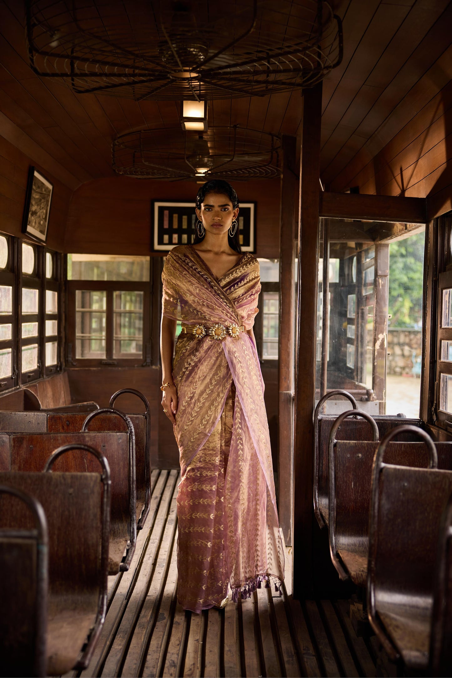 MULTI COLOUR SILK SAREE