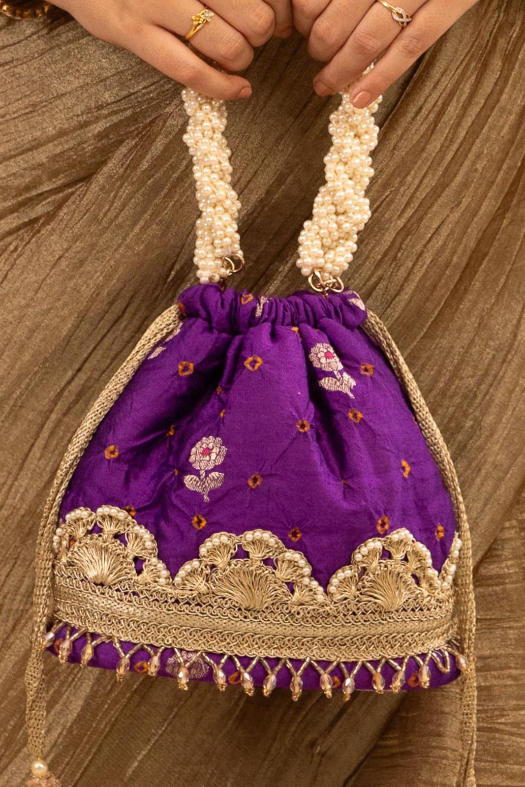 RUMANI BANDHANI BUCKET BAG