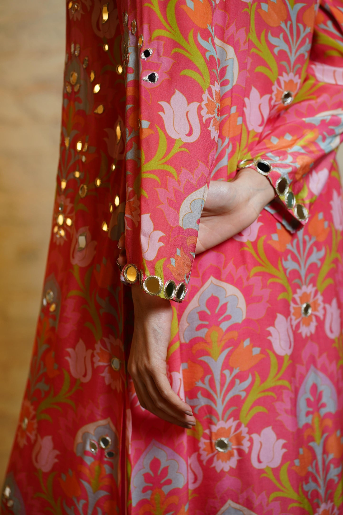 SAMARA LOTUS CORAL KURTA & PANT