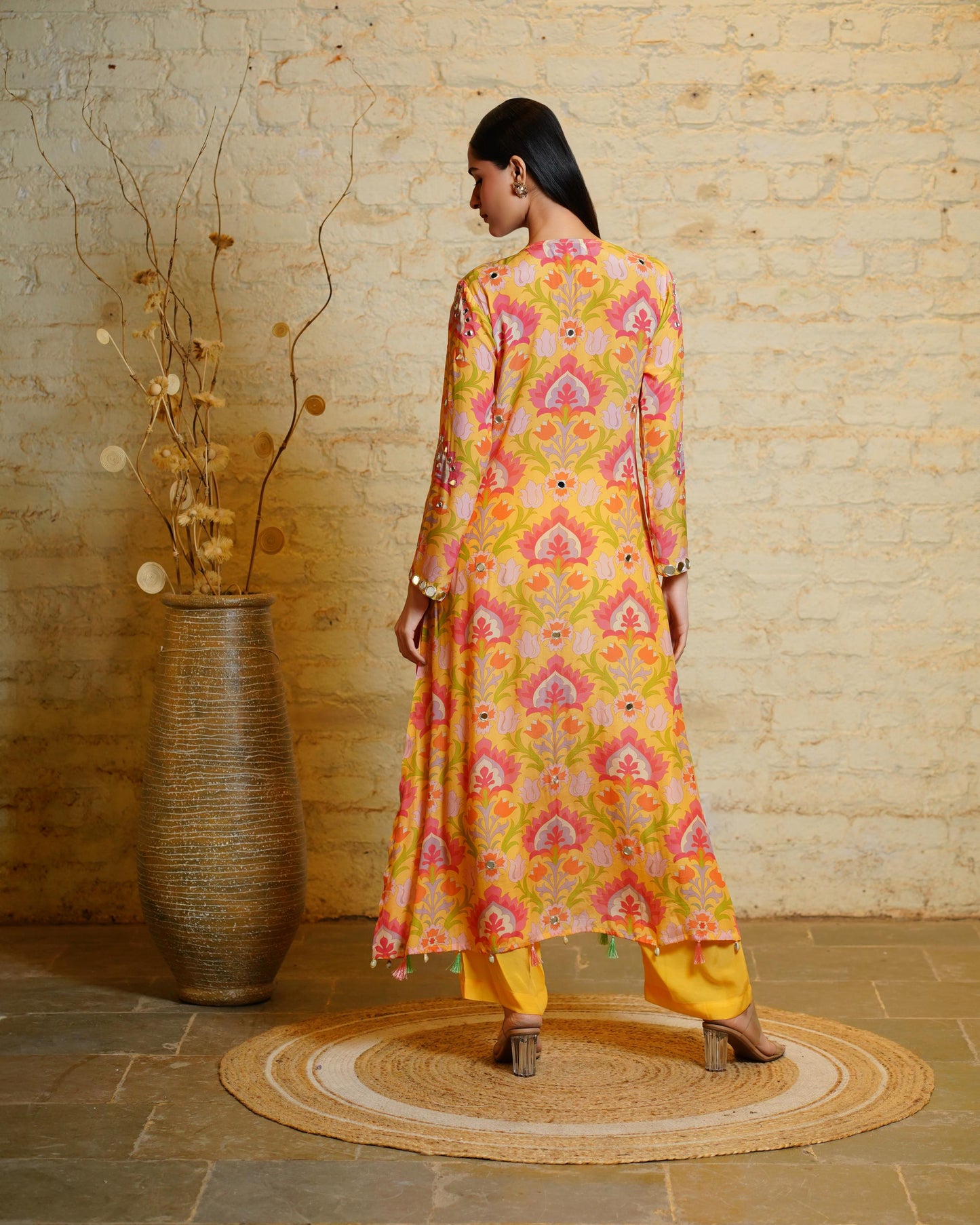 SAMARA LOTUS YELLOW KURTA & PANT