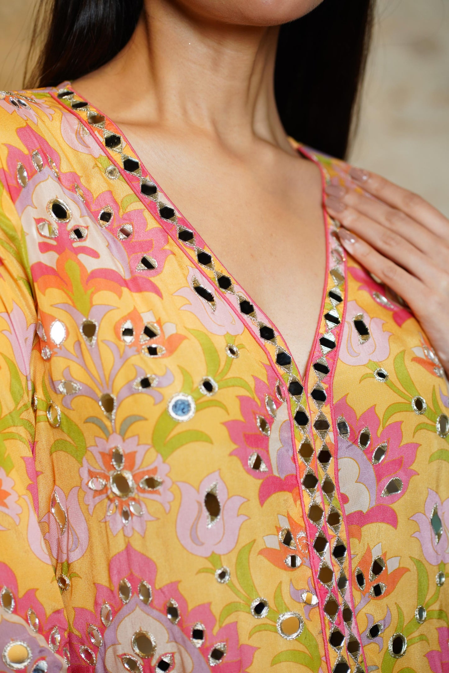 SAMARA LOTUS YELLOW KURTA & PANT