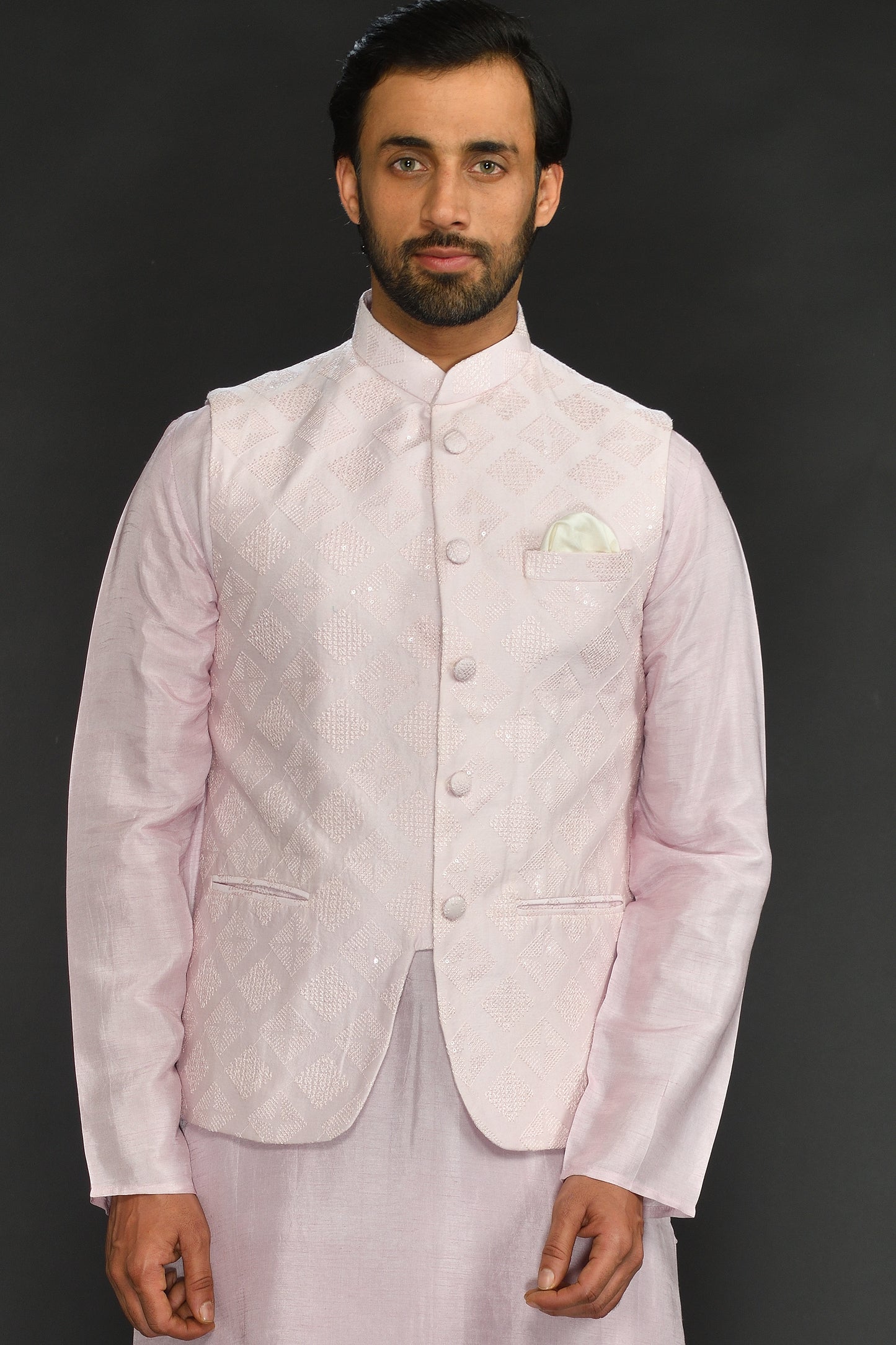 BUNDI WITH KURTA AND CHURIDAR