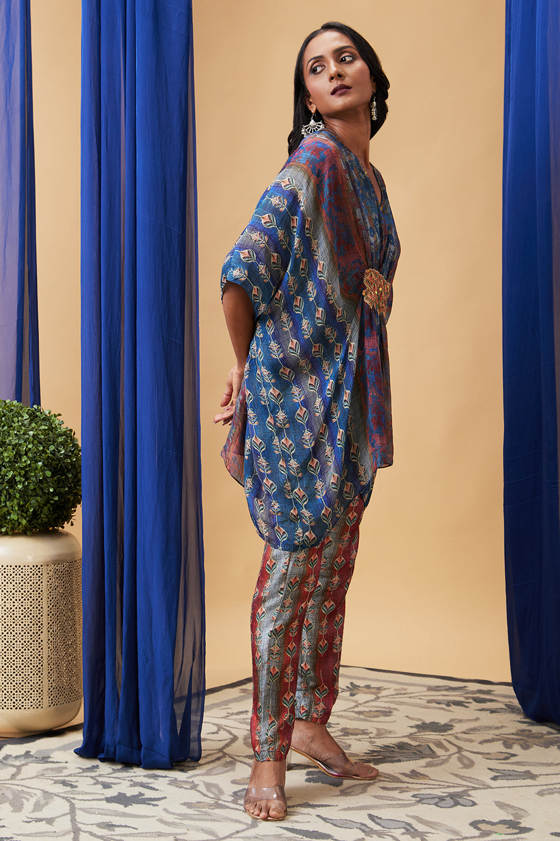 ADAH EMBROIDERED KAFTAN SET