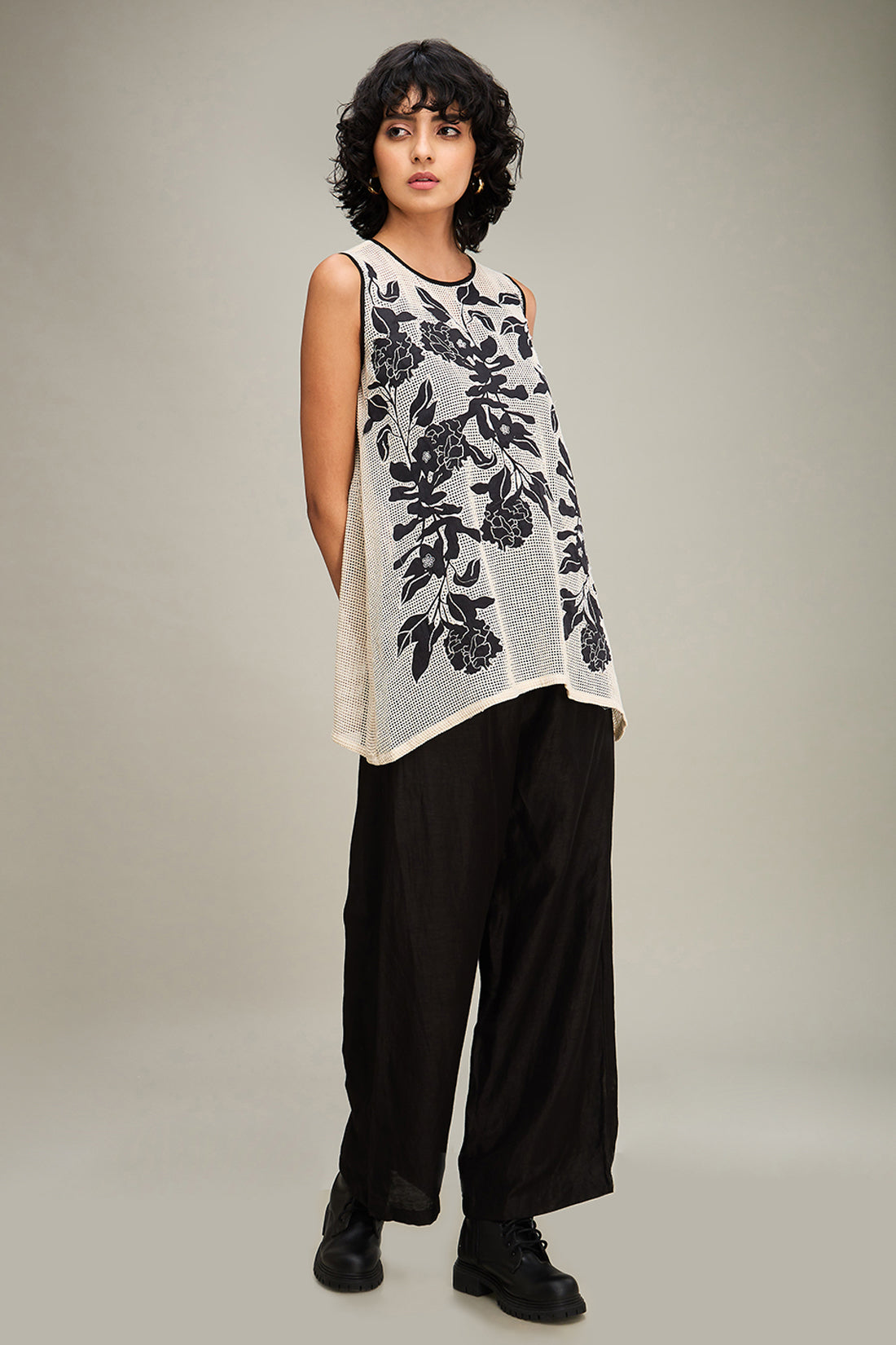 ZINNIA APPLIQUE CO-ORD SET