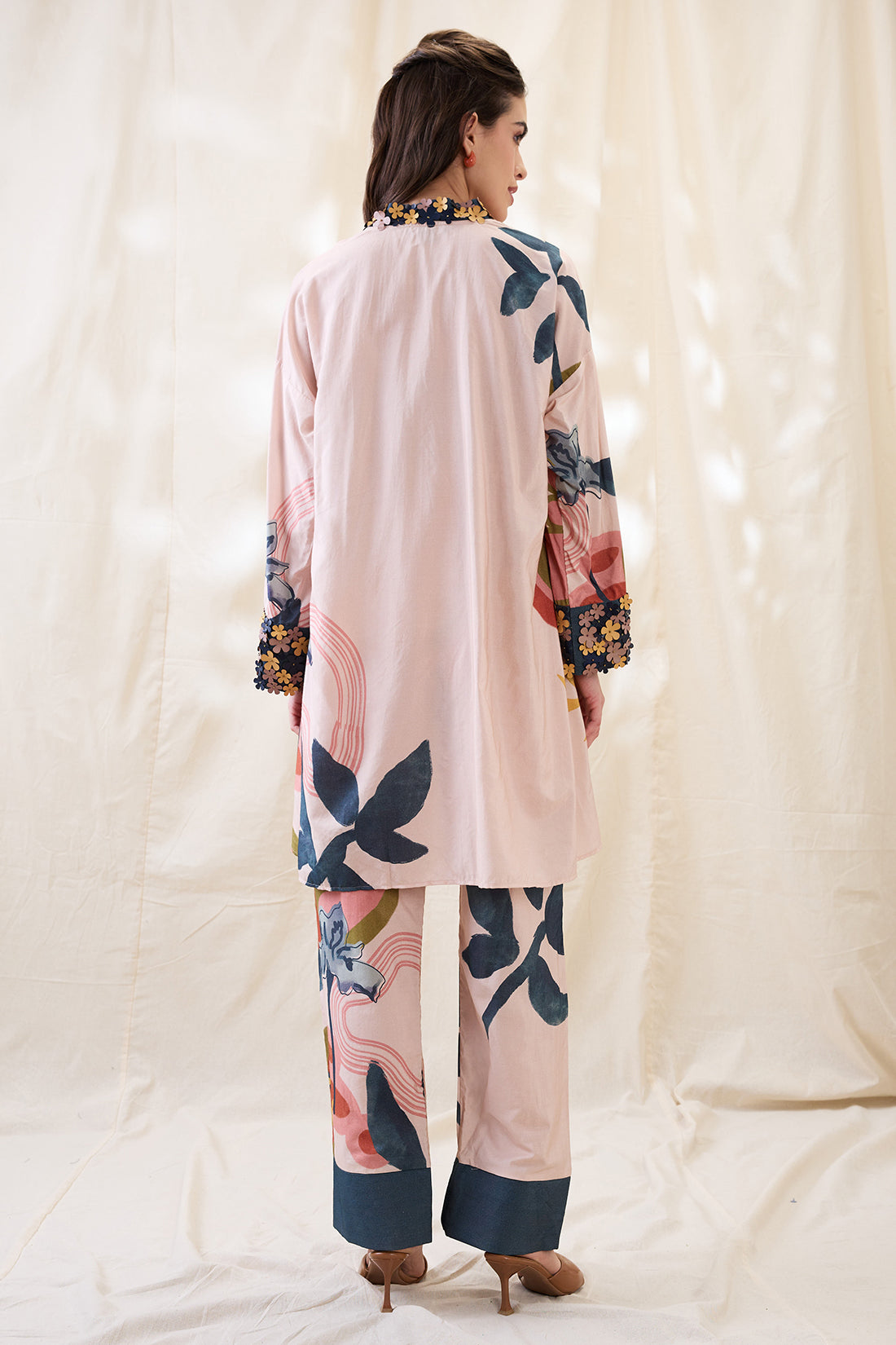 FLORA EMBELLISHED KURTA SET