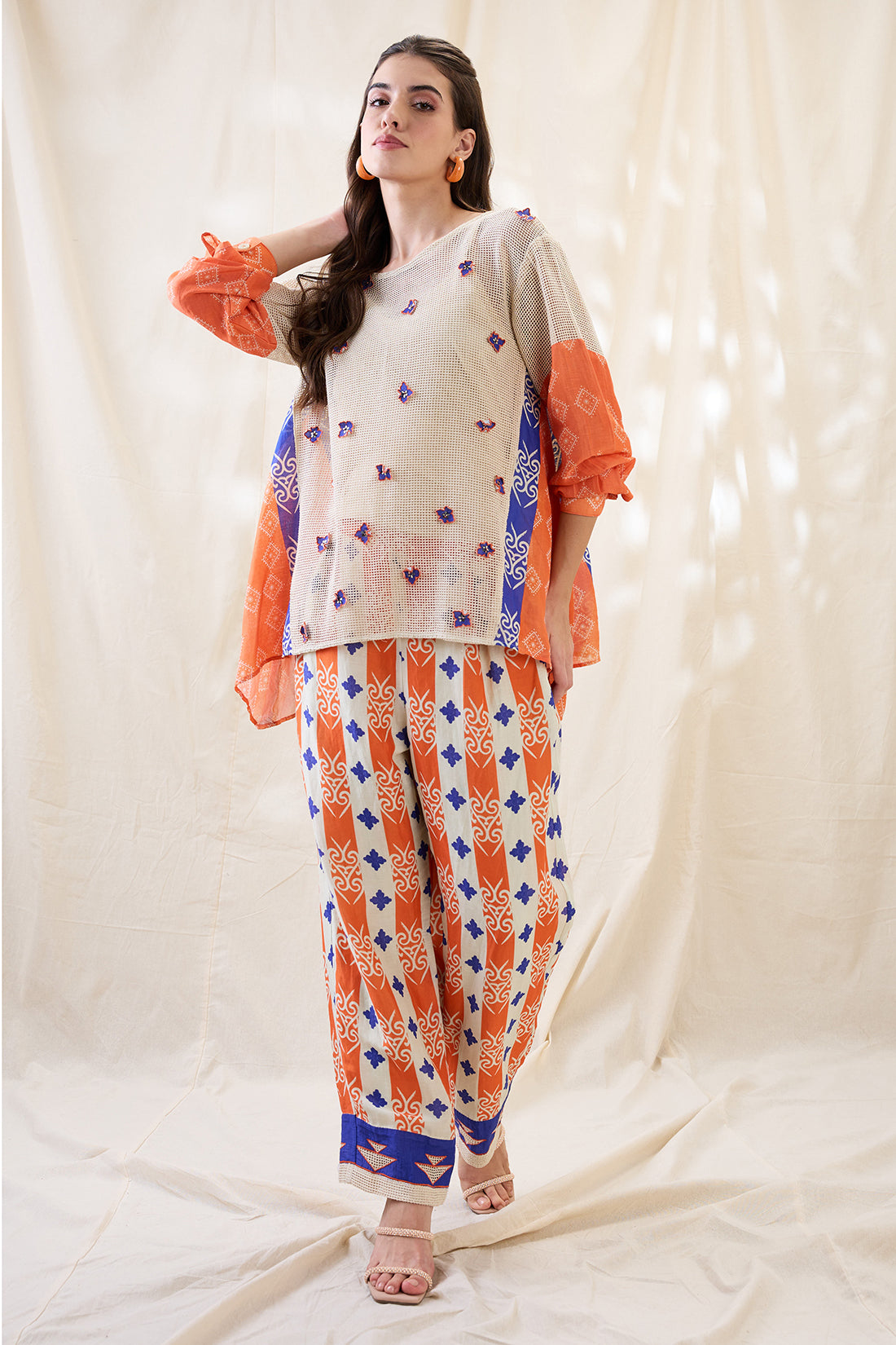 KITCHRA APPLIQUED CO-ORD SET