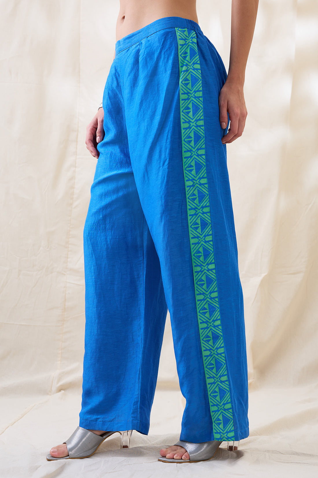 KITCHRA APPLIQUED KIMONO CO-ORD SET