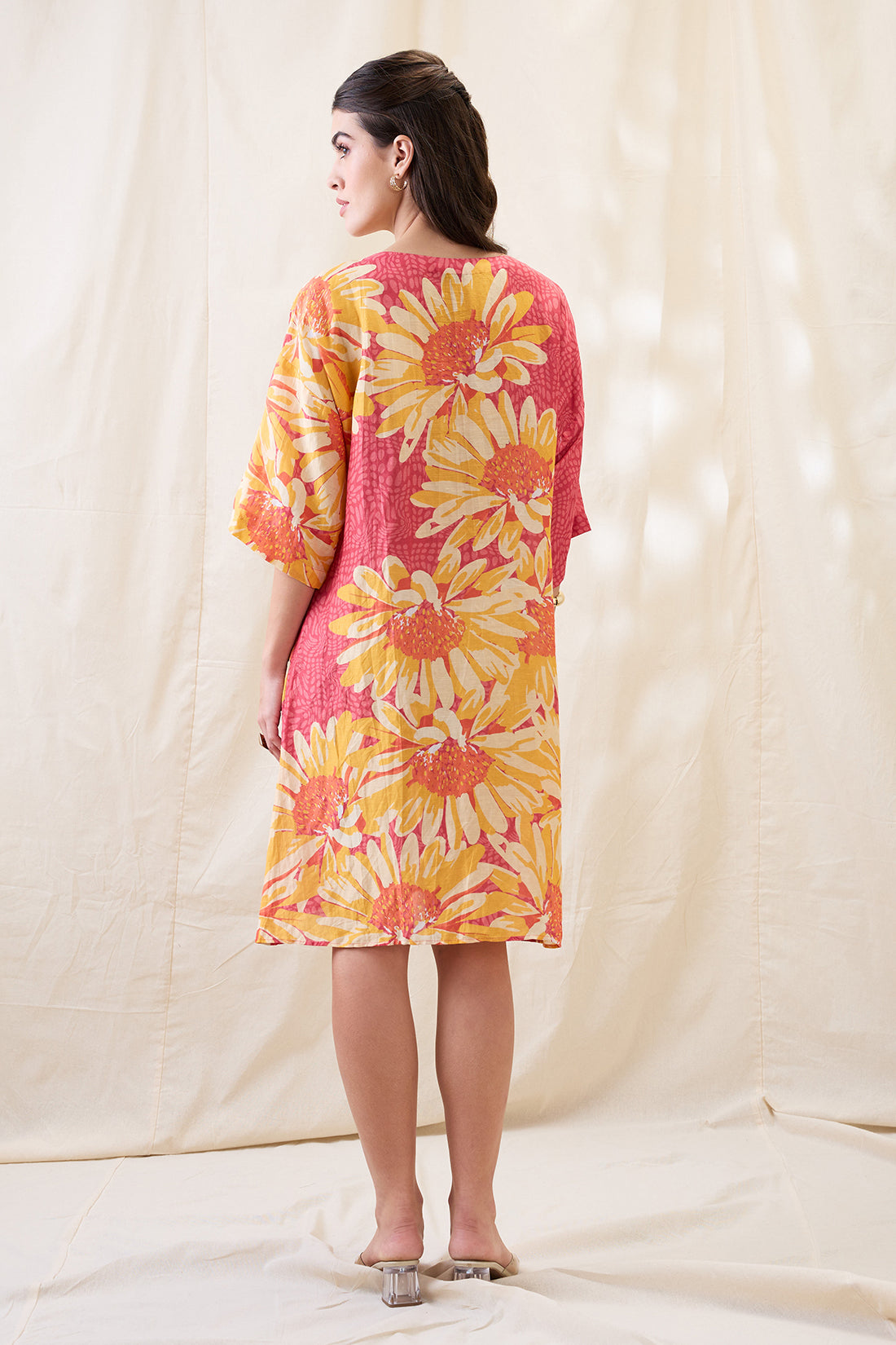 RAVYA EMBELLISHED BOXY DRESS