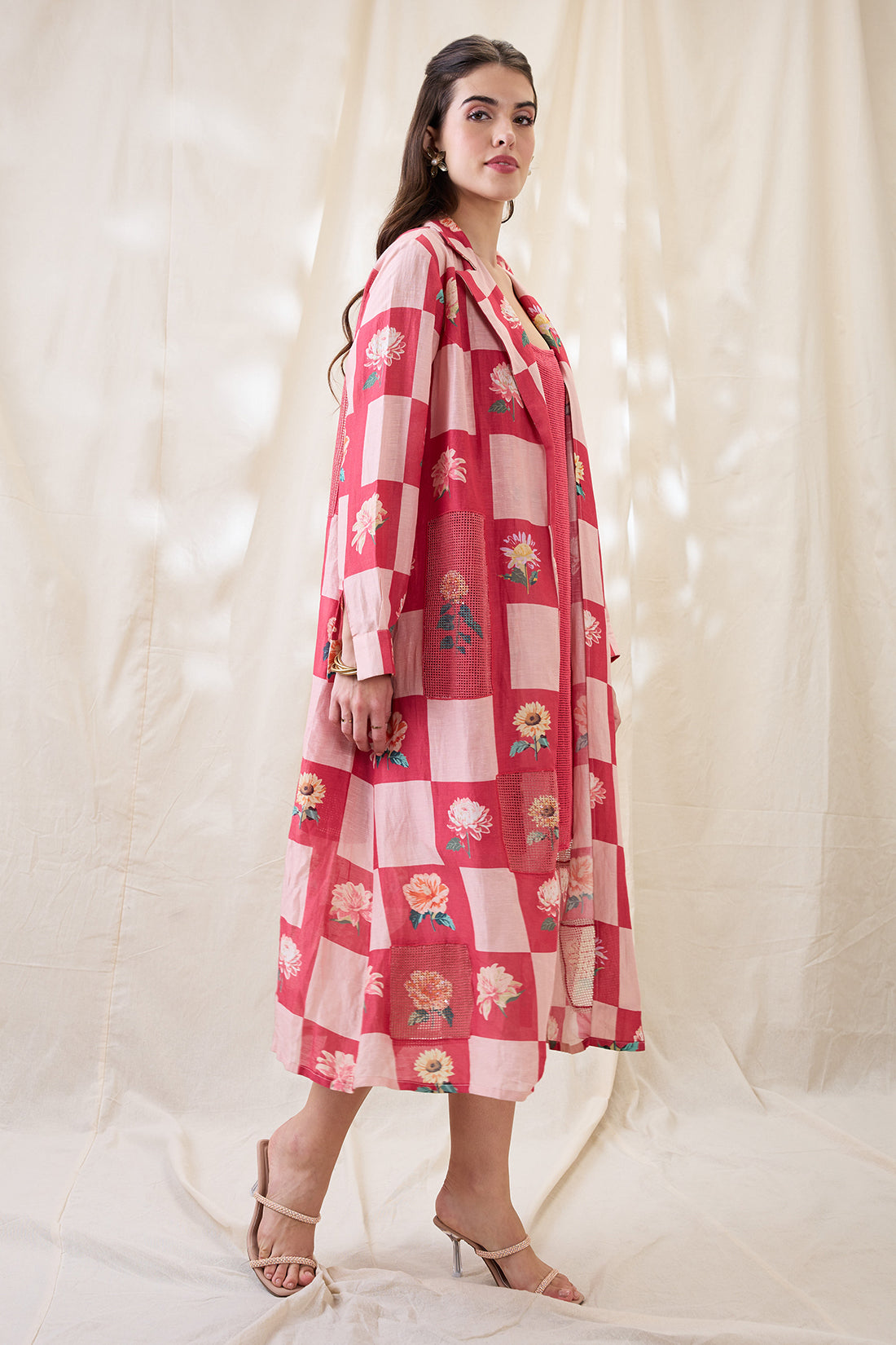 RAVYA DRESS WITH EMBELLISHED JACKET