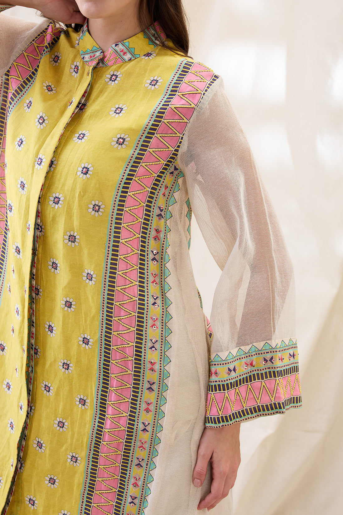NOOMA EMBELLISHED A-LINE DRESS