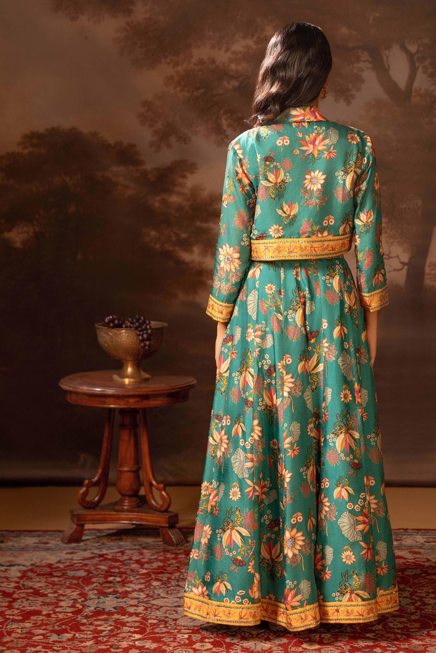 AARANI EMBROIDERED LEHENGA SET
