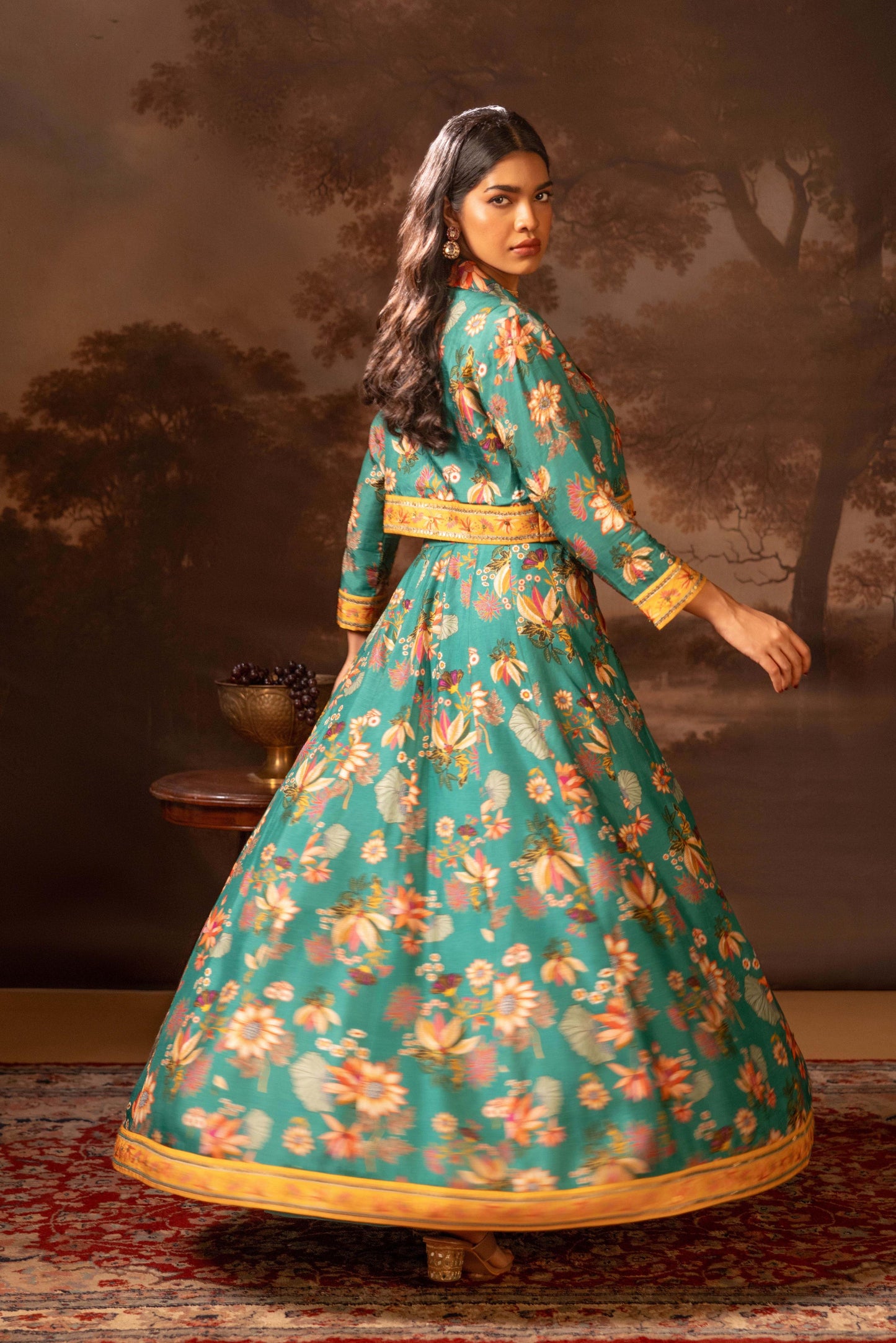 AARANI EMBROIDERED LEHENGA SET