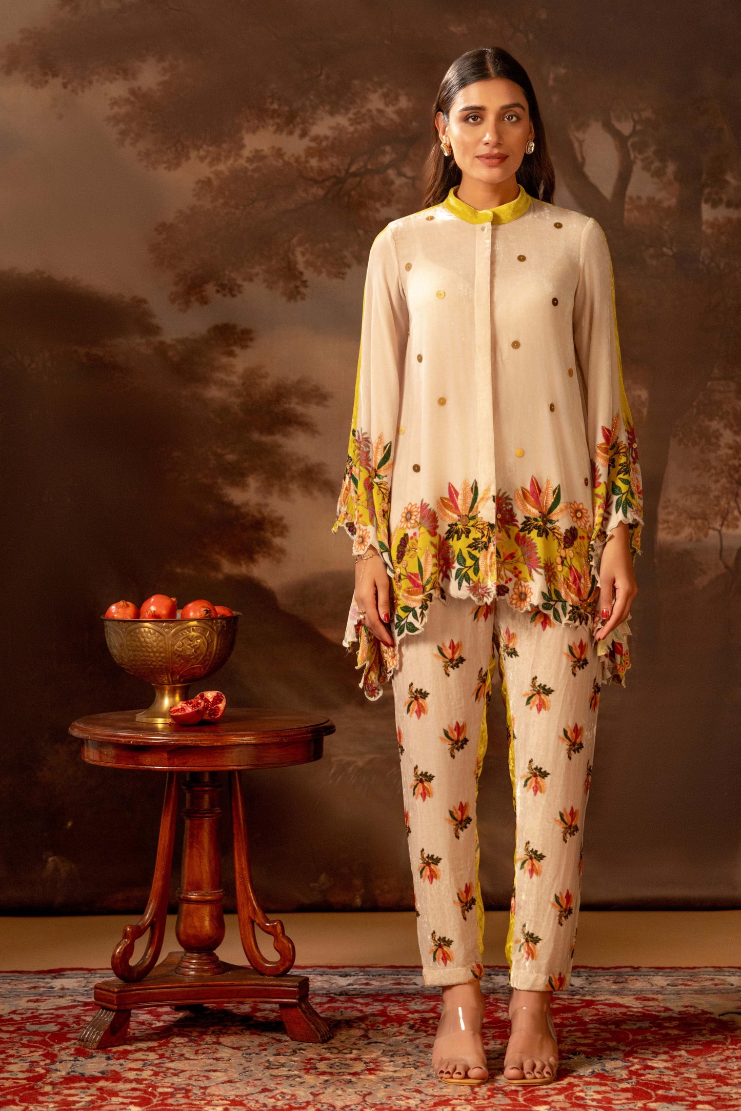 AARANI EMBROIDERED CO-ORD SET