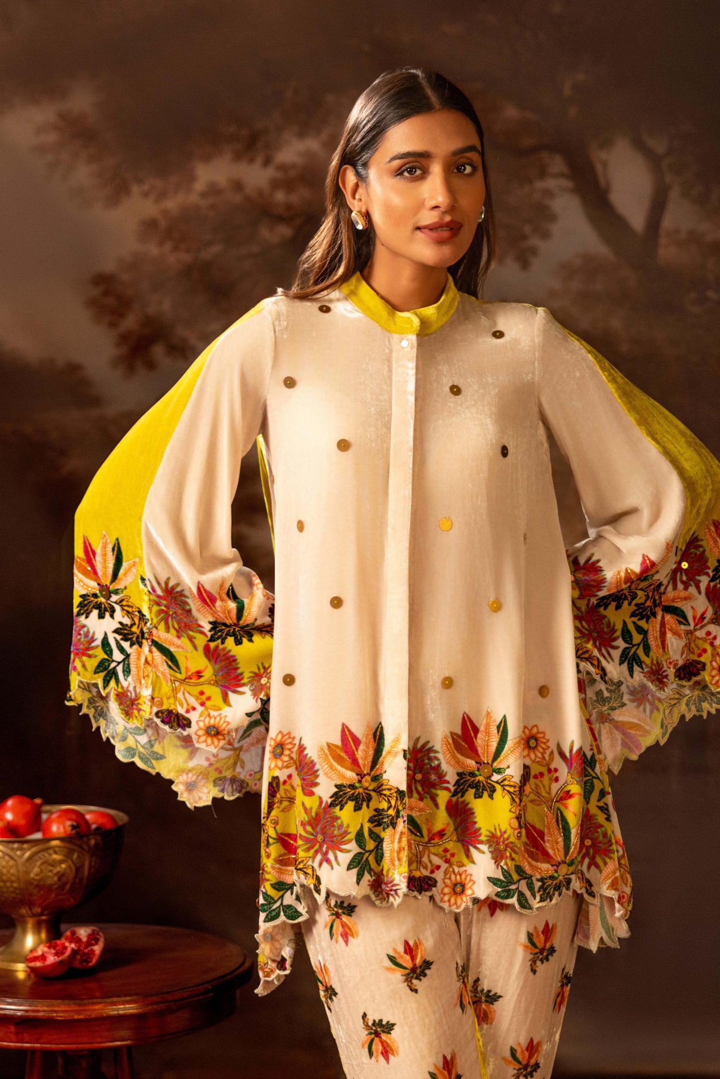 AARANI EMBROIDERED CO-ORD SET