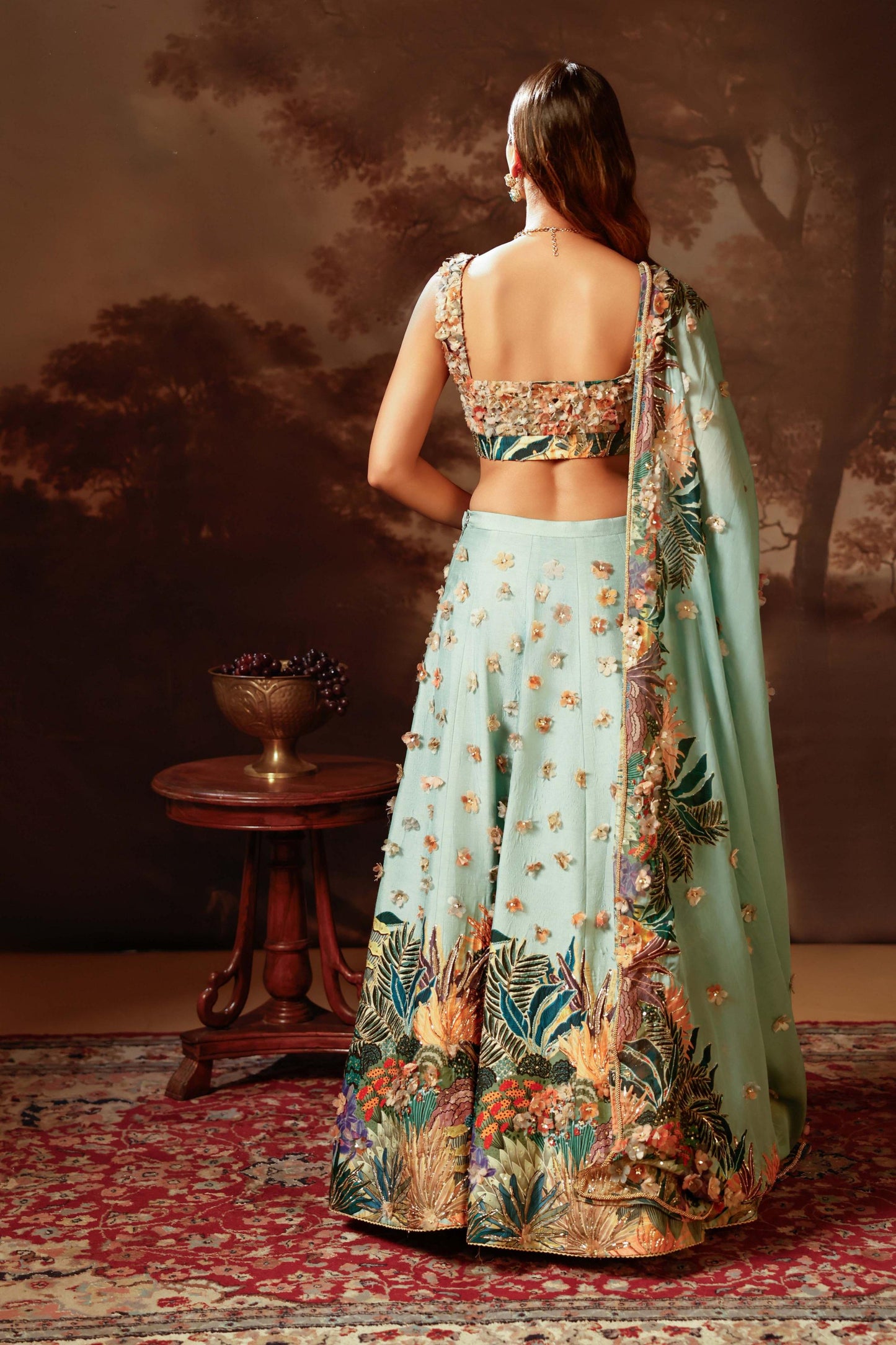 KAIRA EMBROIDERED LEHENGHA SET