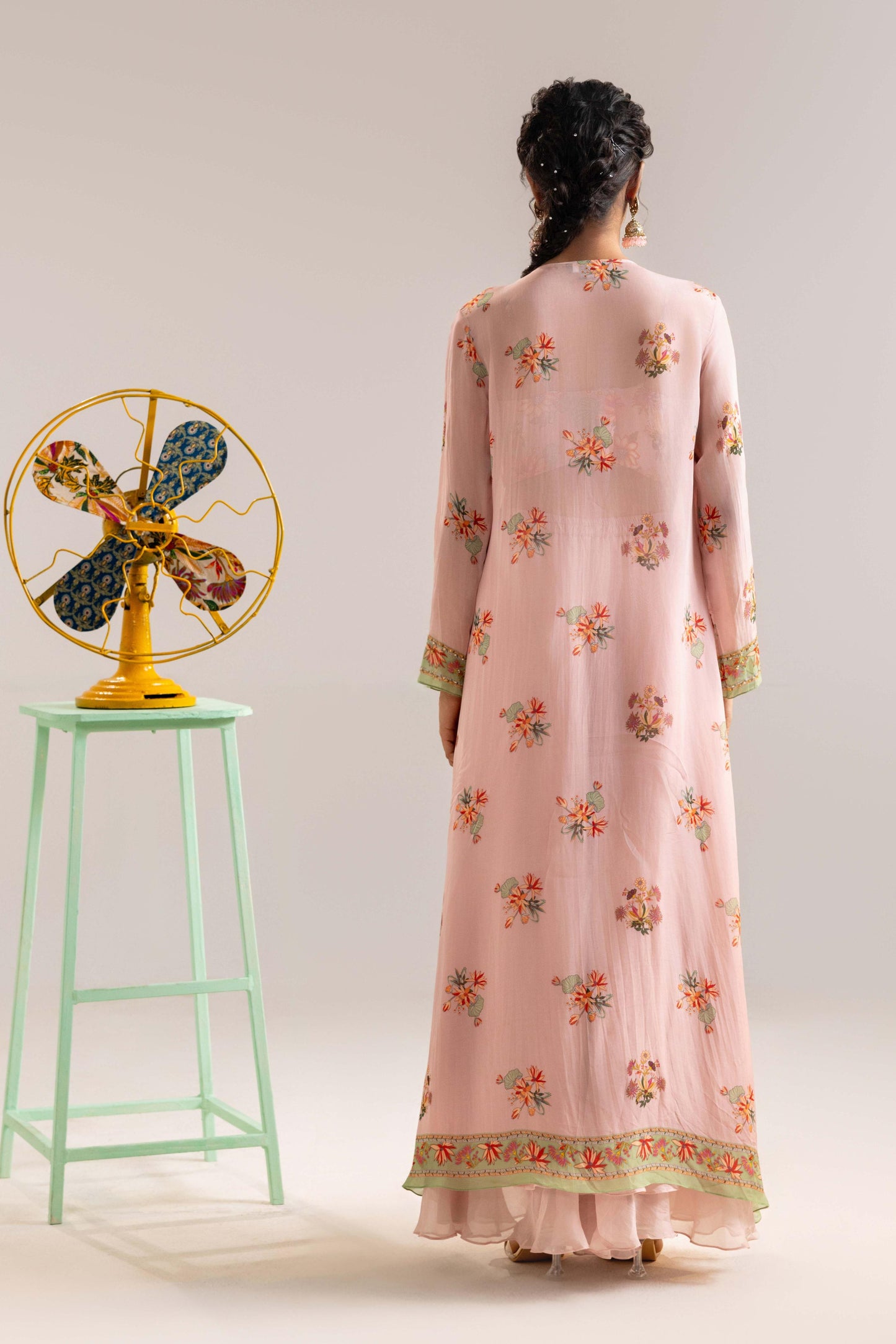 AARANI EMBROIDERED CO-ORD SET WITH JACKET