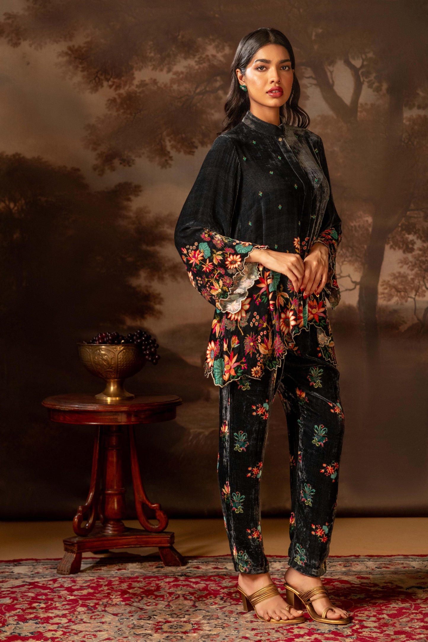 AARANI EMBROIDERED CO-ORD SET