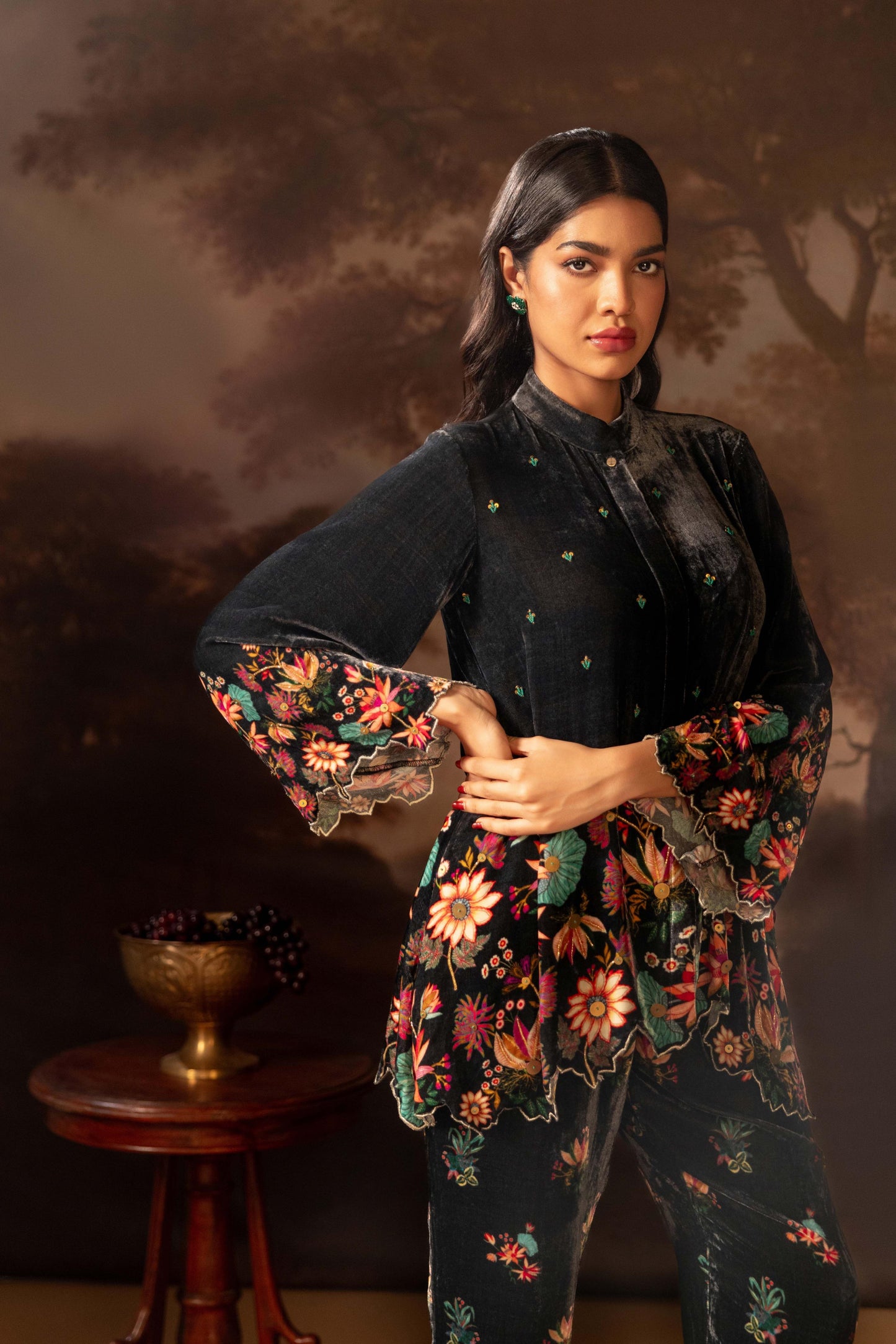 AARANI EMBROIDERED CO-ORD SET