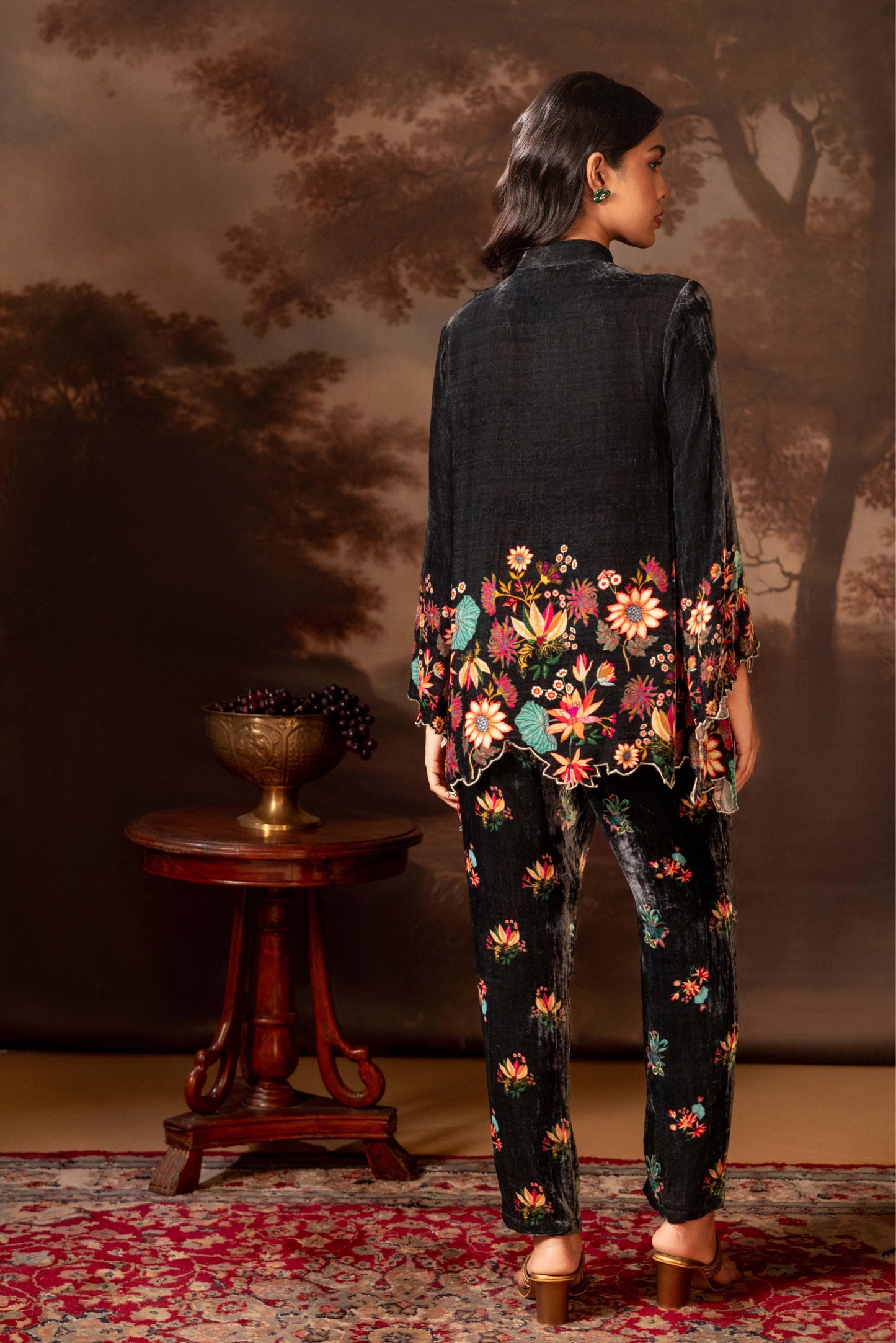 AARANI EMBROIDERED CO-ORD SET