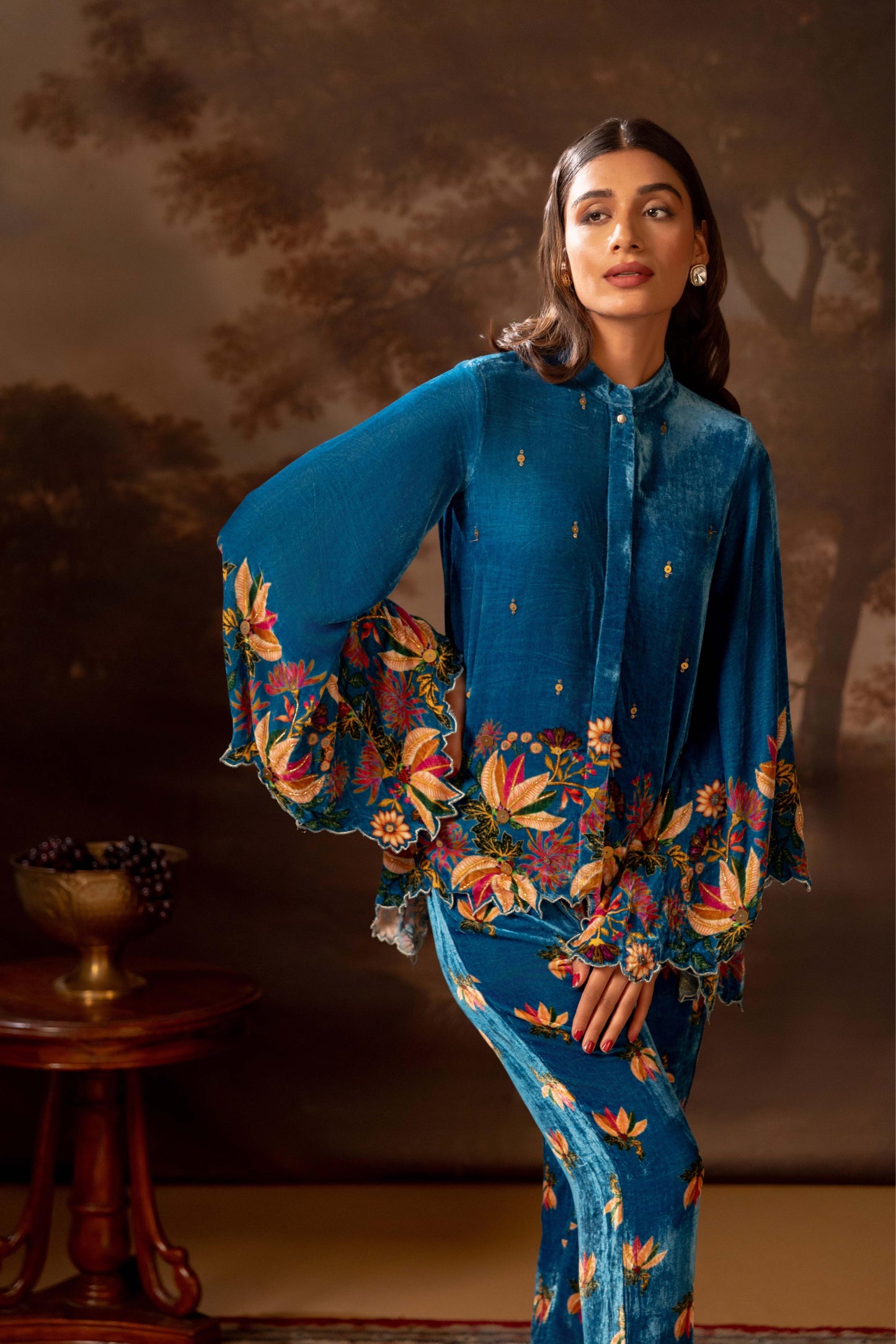 AARANI EMBROIDERED CO-ORD SET