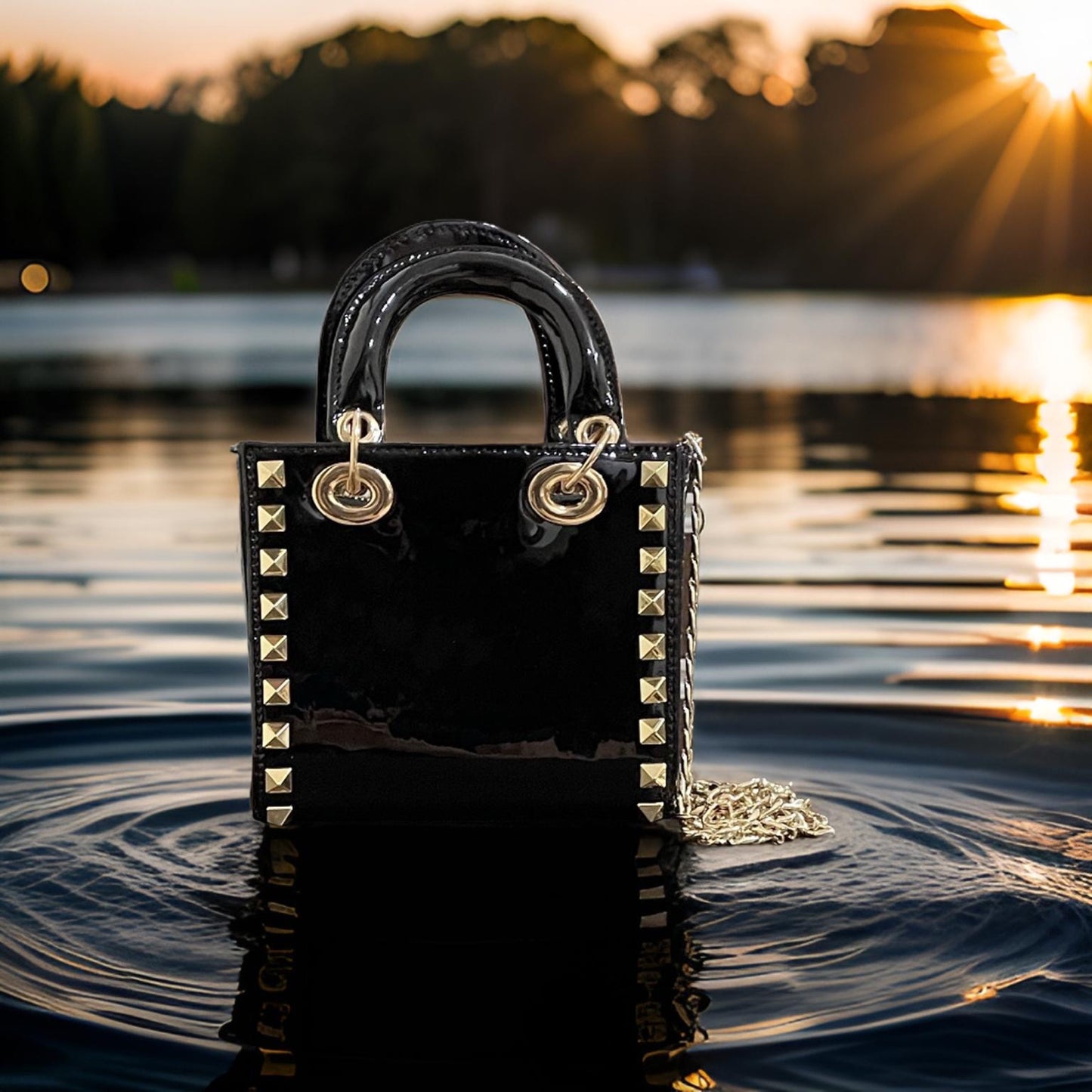 BLACK STELLAR MINI BAG