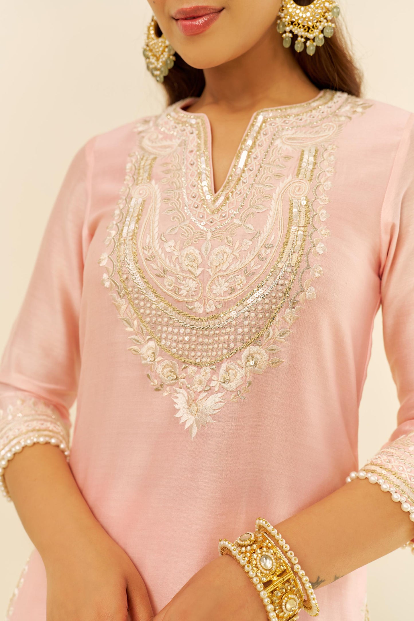 SARA - SHORT KURTA WITH SALWAR