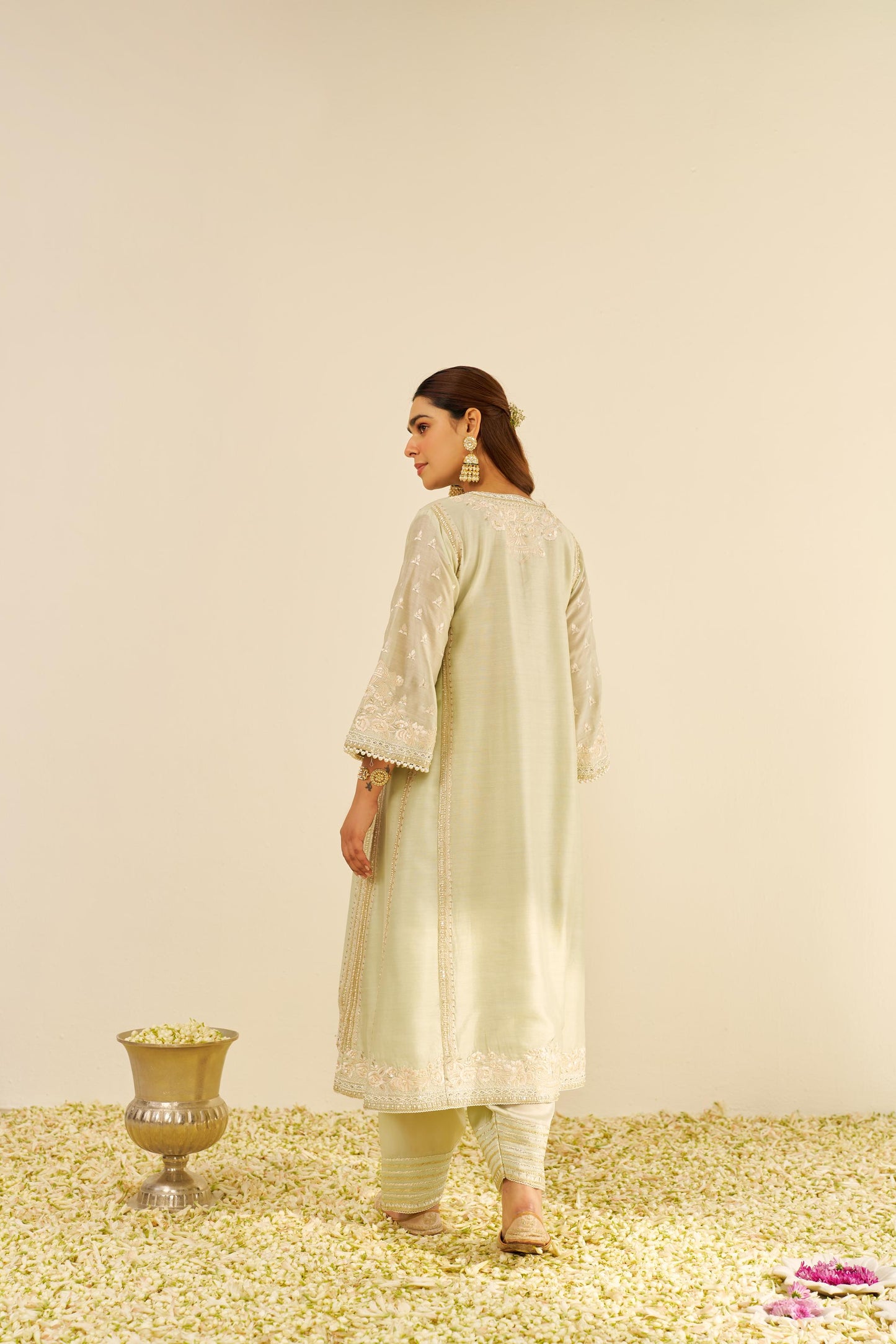 MAAROOFA - LONG CHAUGA WITH SALWAR AND DUPATTA
