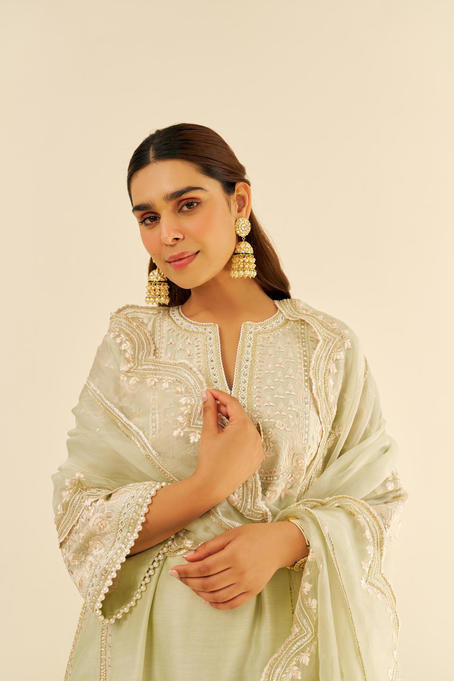 MAAROOFA - LONG CHAUGA WITH SALWAR AND DUPATTA