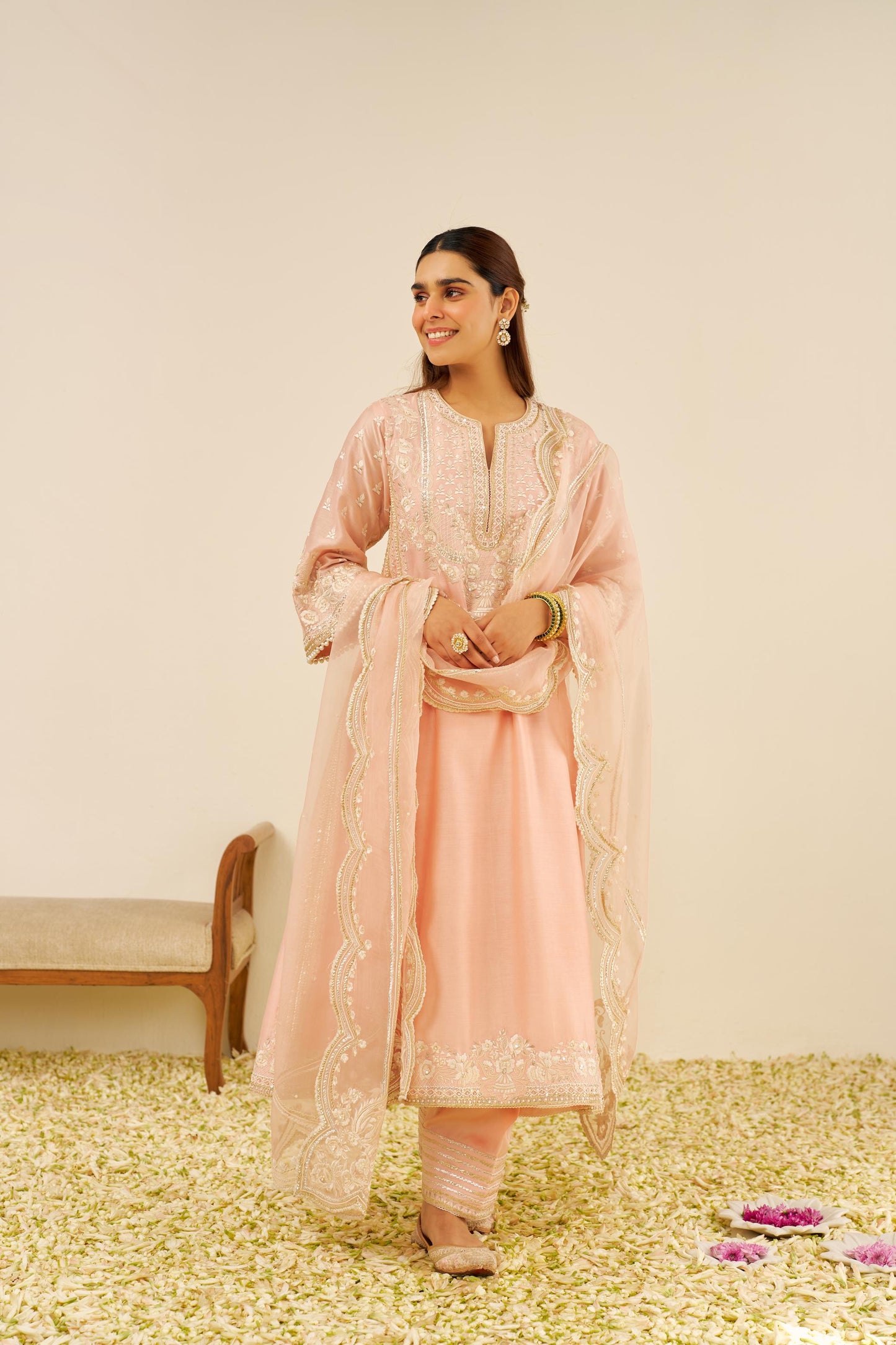 MAAROOFA - LONG CHAUGA WITH SALWAR AND DUPATTA