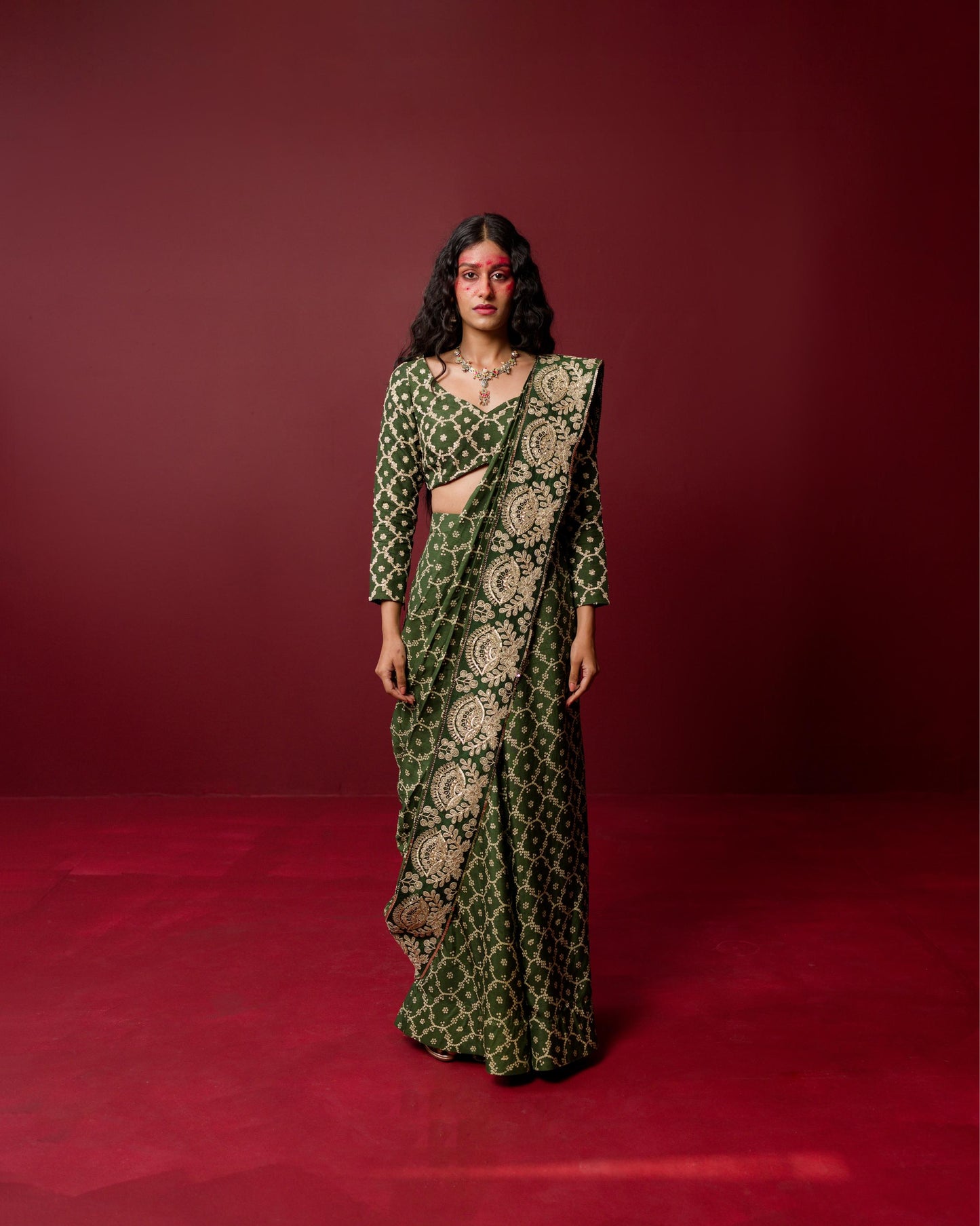 DEVESHI SAREE SET