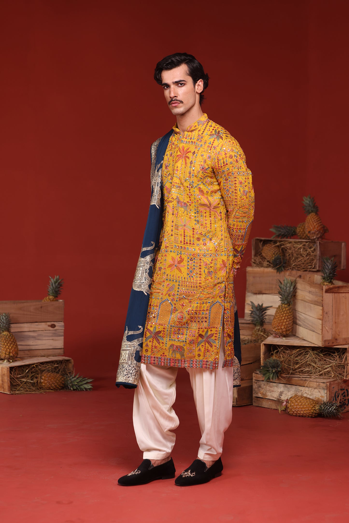 AMARTYA HALDI KURTA SET