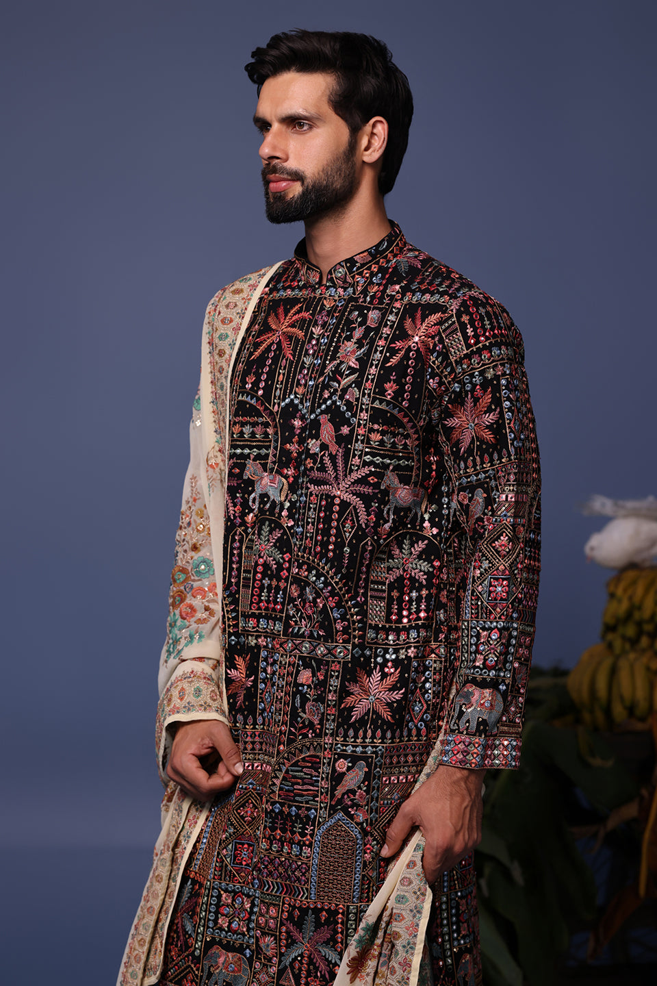 GULZAR BLACK KURTA SET