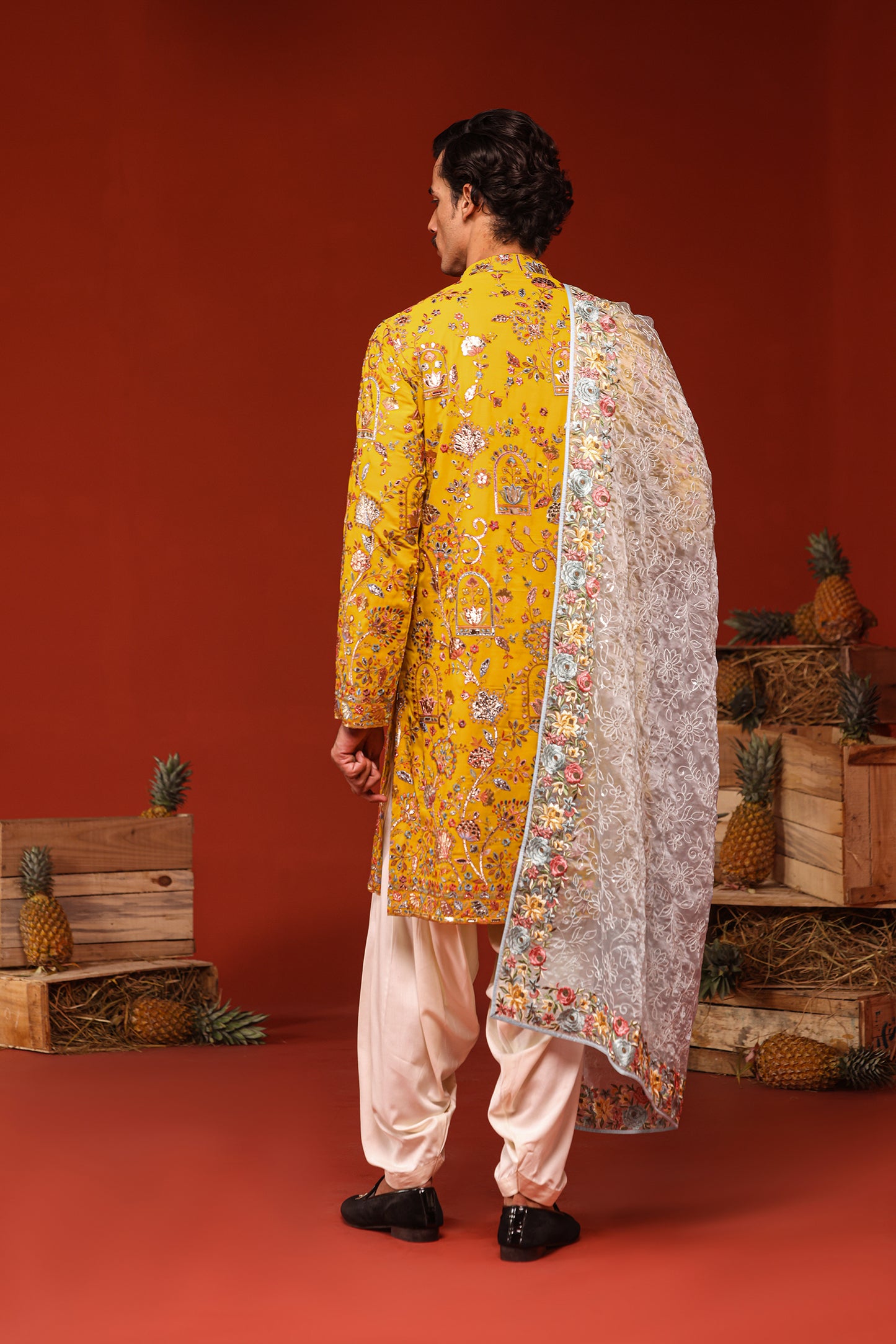 ADITYAN HALDI KURTA SET