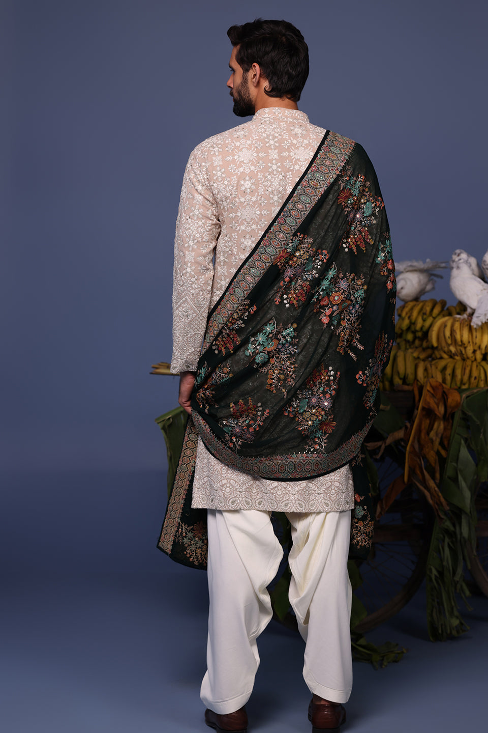 FAIZ BEIGE KURTA SET