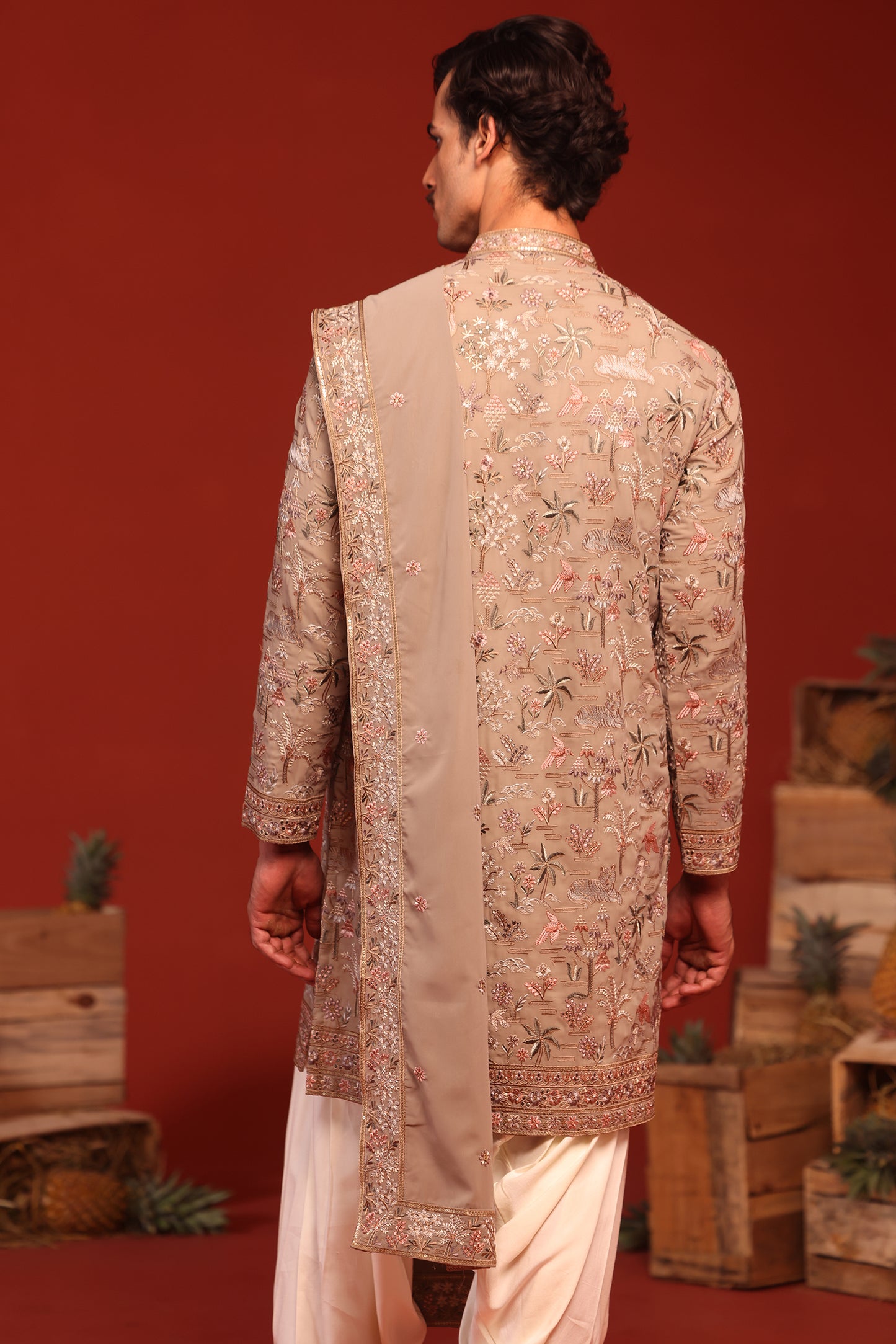 SHAURYA GREY KURTA SET