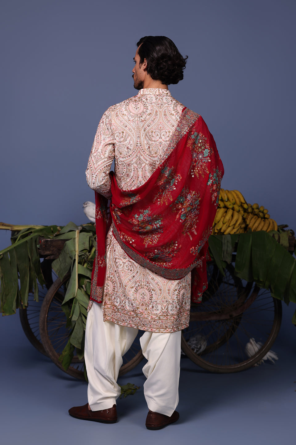 KHUSRO PINK KURTA SET
