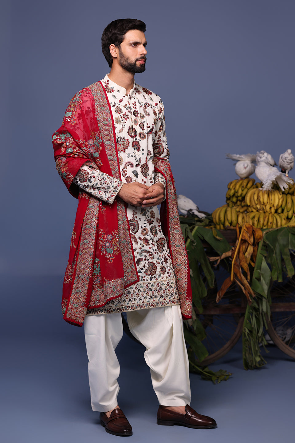NOOR IVORY KURTA SET