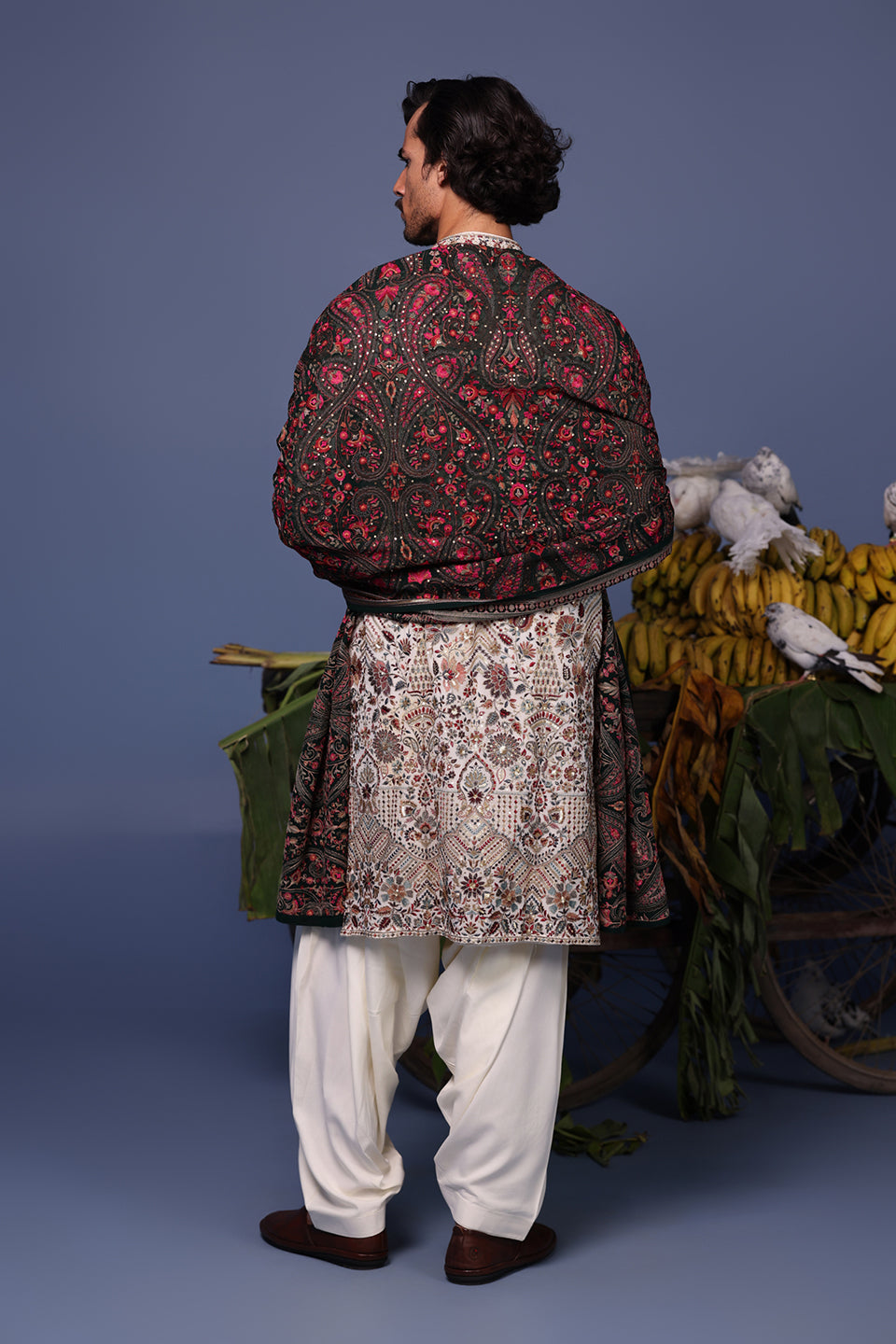 ABROO IVORY KURTA SET