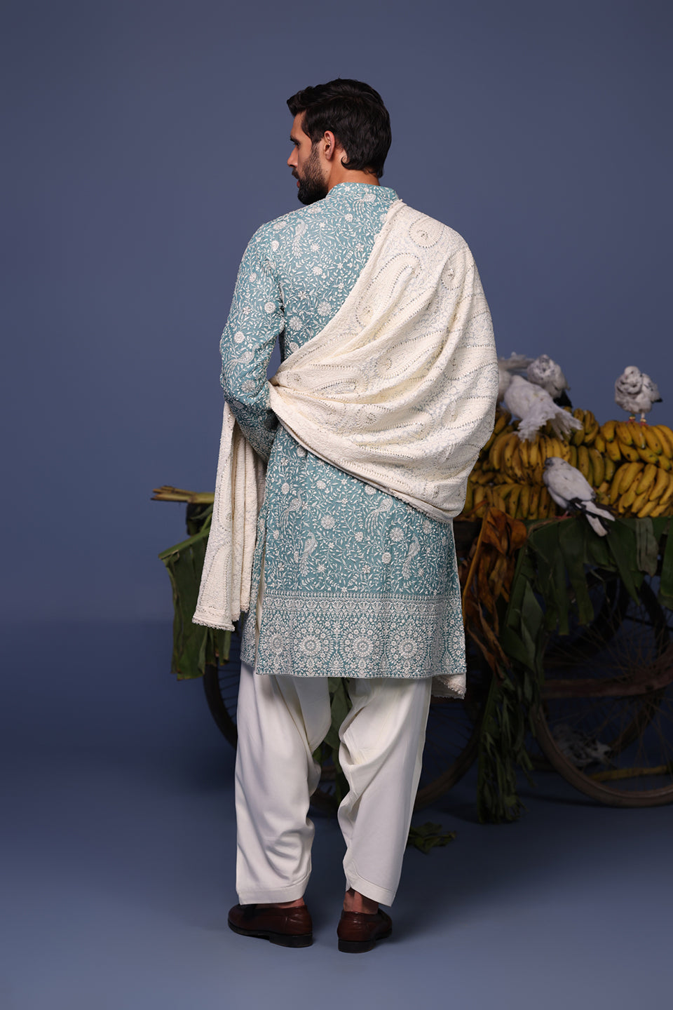 JAHAN BLUE KURTA SET