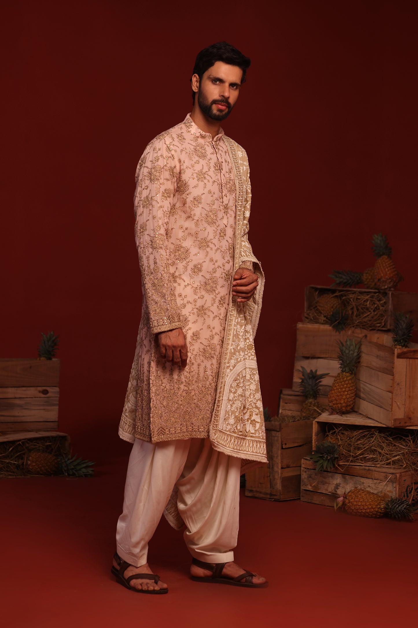 TANVIK PINK KURTA SET