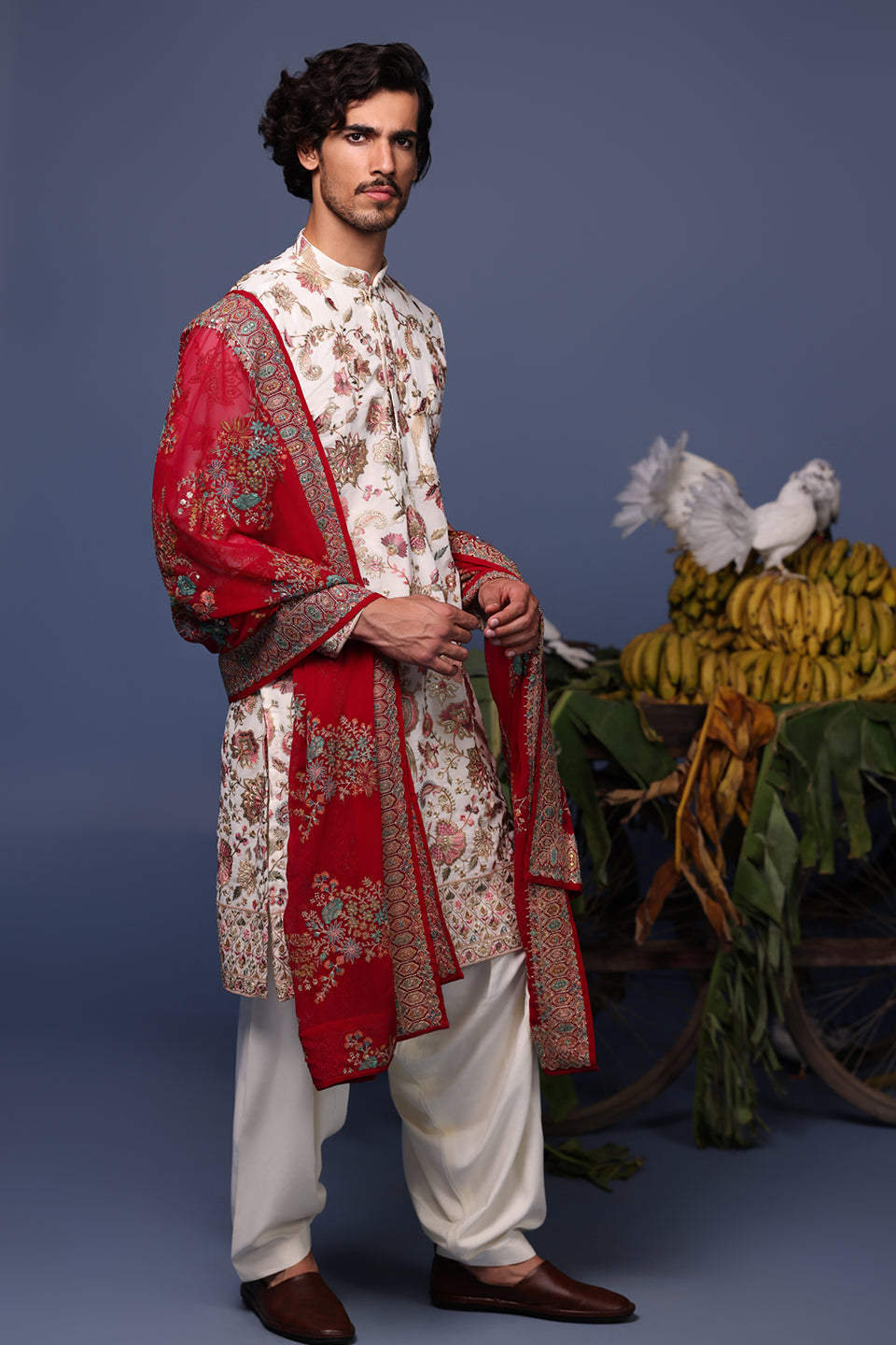 REHAN IVORY KURTA SET