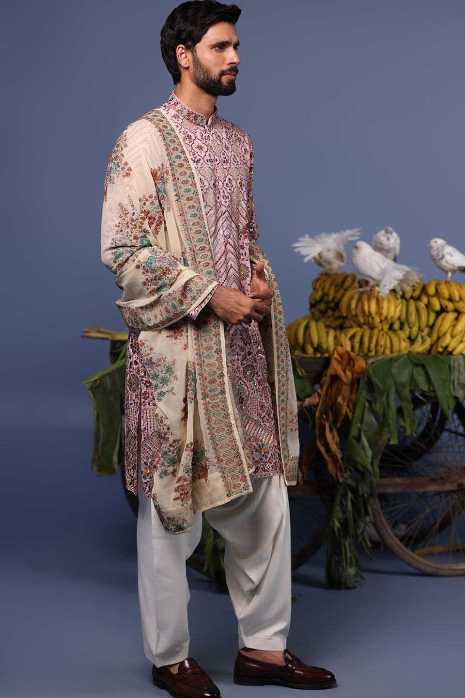TAPISH PINK KURTA SET